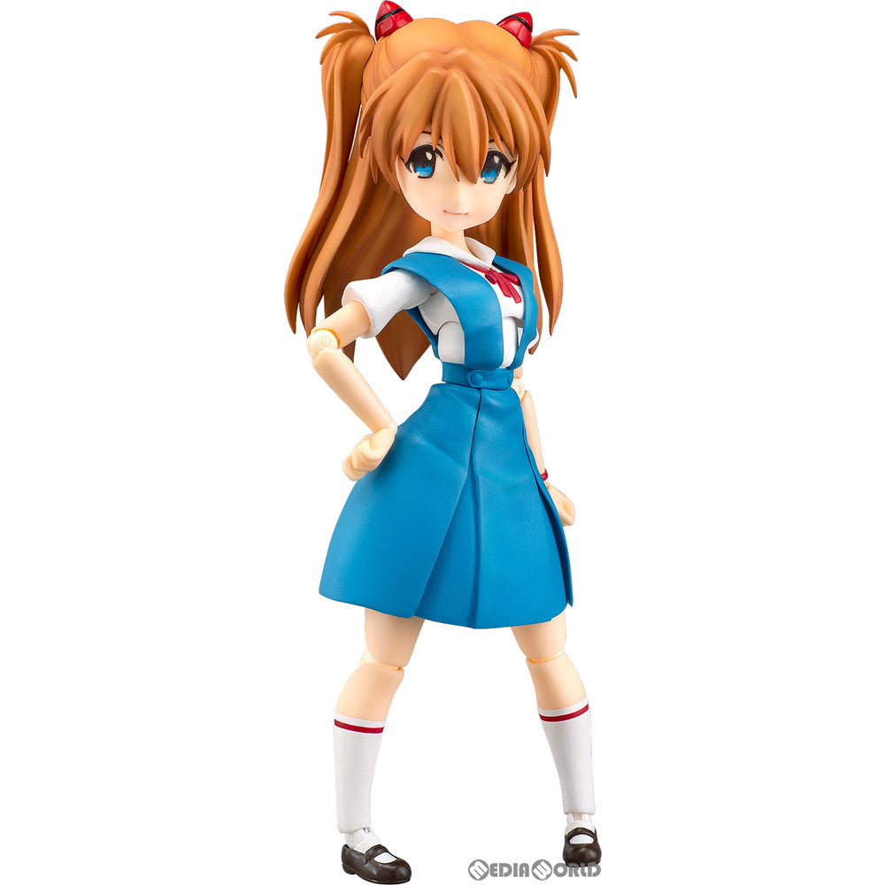 【中古即納】[FIG] パルフォムR! 式波・アスカ・ラングレー 制服Ver. ヱヴァンゲリヲン新劇場版 完成品 可動フィギュア Phat!(ファット・カンパニー)(20210331)