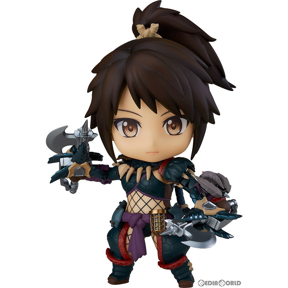 【中古即納】[FIG] ねんどろいど 1284-DX ハンター♀ ナルガα Ver. DX モンスターハンターワールド:アイスボーン 完成品 可動フィギュア カプコン/グッドスマイルカンパニー(20200911)