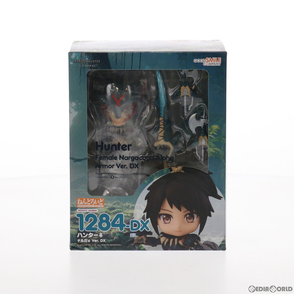 【中古即納】[FIG] ねんどろいど 1284-DX ハンター♀ ナルガα Ver. DX モンスターハンターワールド:アイスボーン 完成品 可動フィギュア カプコン/グッドスマイルカンパニー(20200911)