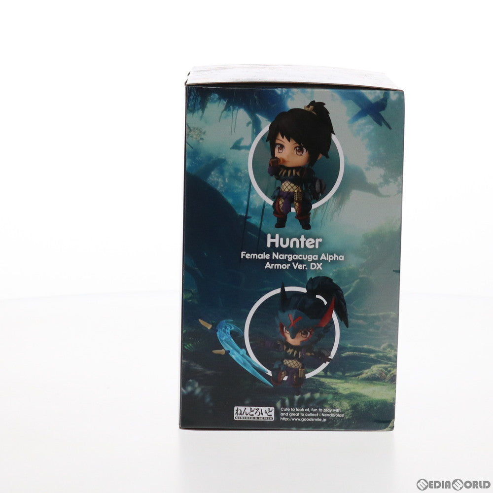 【中古即納】[FIG] ねんどろいど 1284-DX ハンター♀ ナルガα Ver. DX モンスターハンターワールド:アイスボーン 完成品 可動フィギュア カプコン/グッドスマイルカンパニー(20200911)