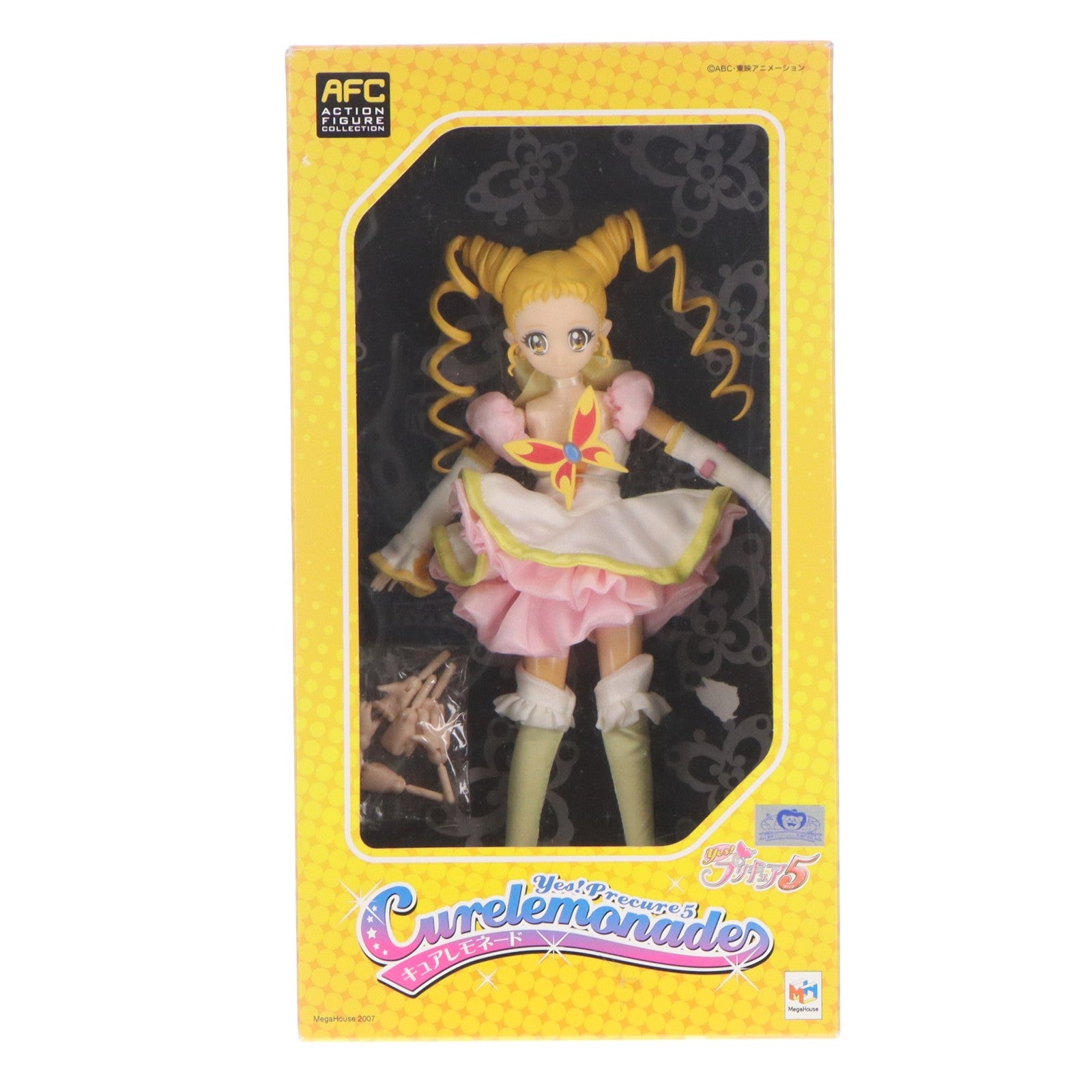 【中古即納】[FIG] キュアレモネード Yes!プリキュア5 アクションフィギュアコレクション 完成品 可動フィギュア メガハウス(20071115)