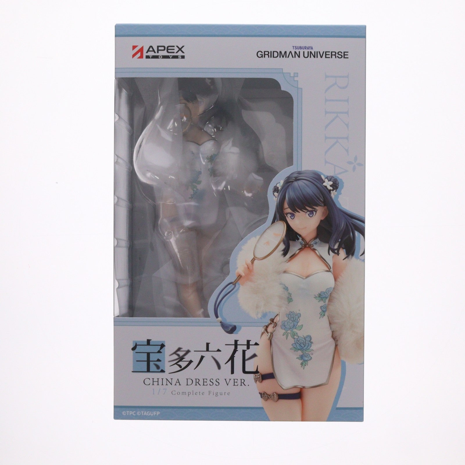【中古即納】[FIG] アクリルスタンド無し 宝多六花(たからだりっか) チャイナドレスVer. グリッドマン ユニバース 1/7 完成品 フィギュア APEX(エーペックス)(20251231)