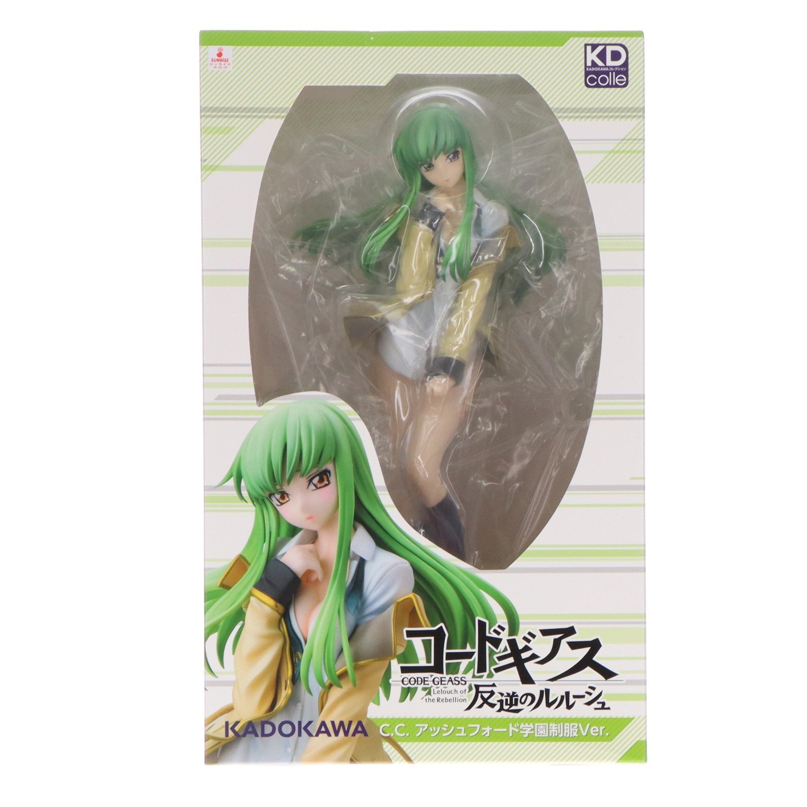 【中古即納】[FIG] KDcolle C.C.(シーツー) アッシュフォード学園制服Ver. コードギアス 反逆のルルーシュ 1/7 完成品 フィギュア 一部オンラインショップ限定 KADOKAWA(カドカワ)(20200331)