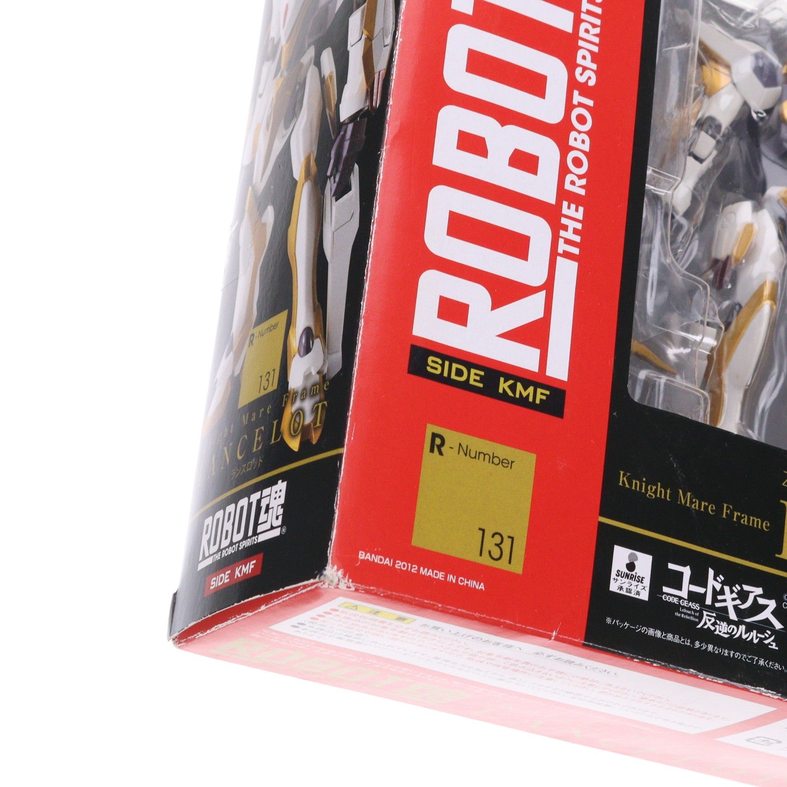 【中古即納】[FIG] ROBOT魂(SIDE KMF) ランスロット コードギアス 反逆のルルーシュ 完成品 可動フィギュア バンダイ(20121227)