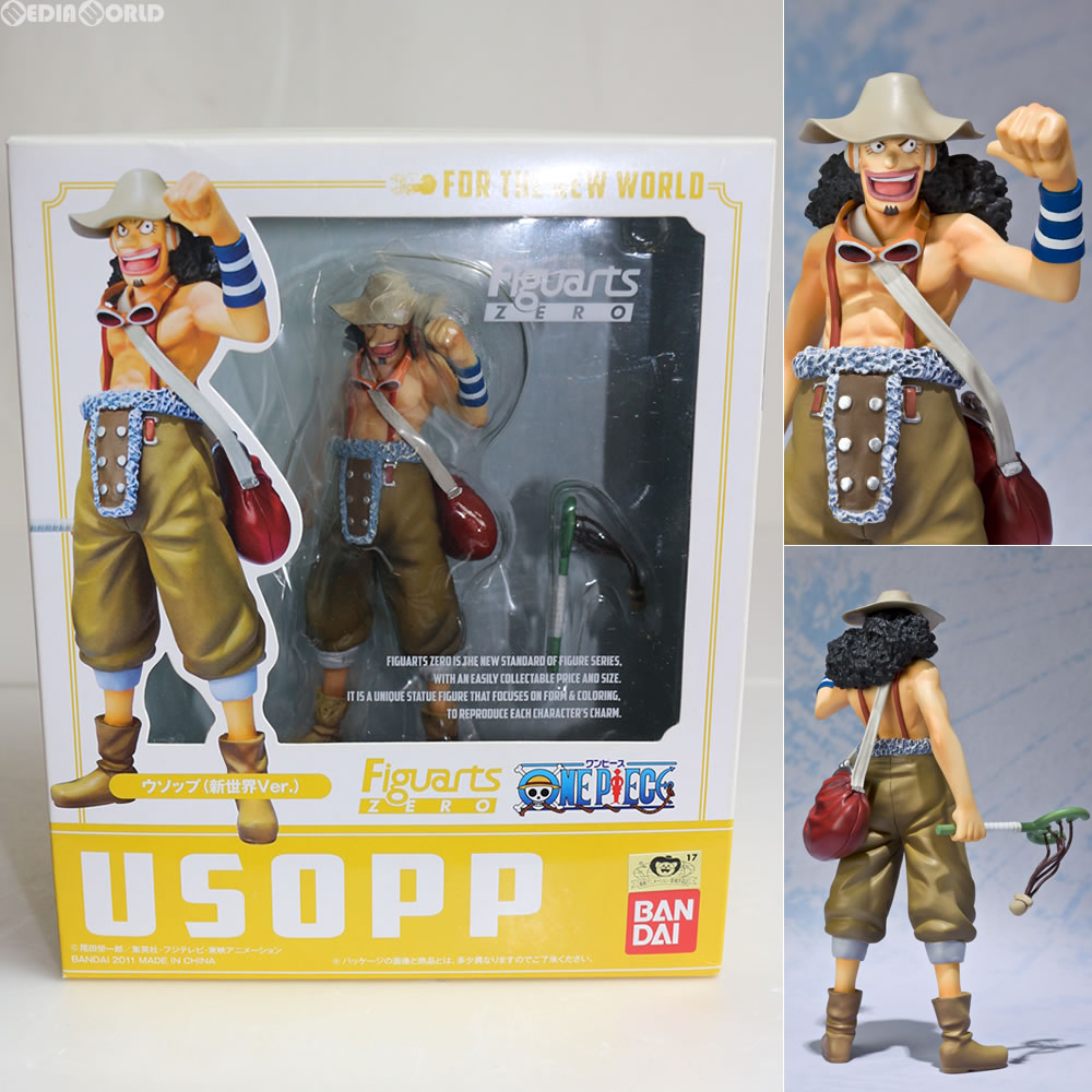 【中古即納】[FIG] フィギュアーツZERO ウソップ(新世界Ver.) ONE PIECE(ワンピース) 完成品 フィギュア バンダイ(20120616)