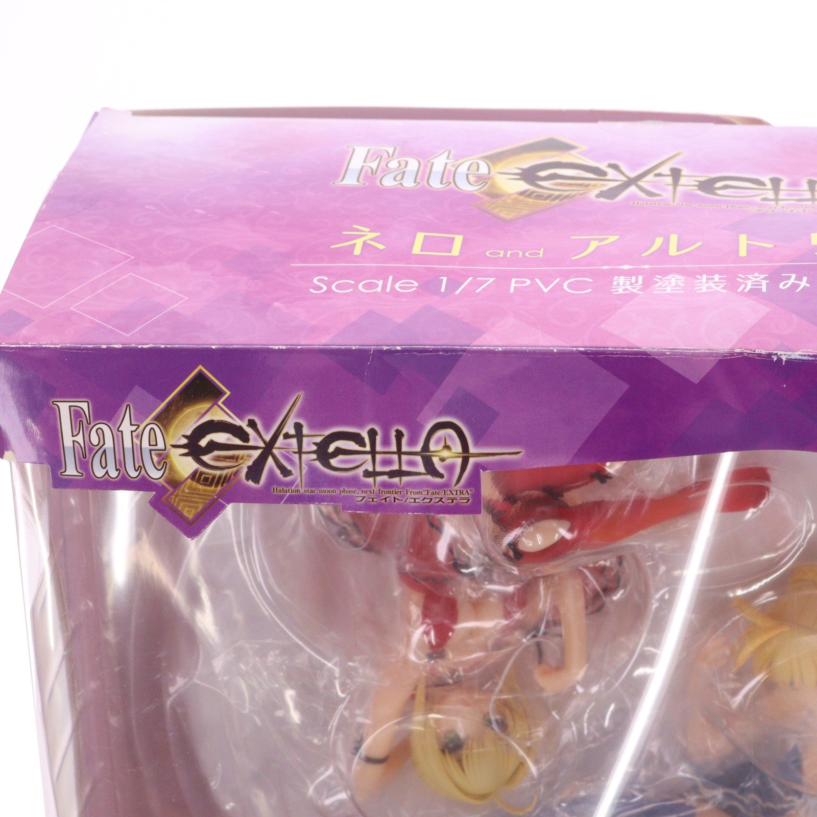 【中古即納】[FIG] ネロ・クラウディウス&アルトリア・ペンドラゴン Fate/EXTELLA(フェイト/エクステラ) 1/7 完成品 フィギュア(AX-0176) アルファマックス(20180613)