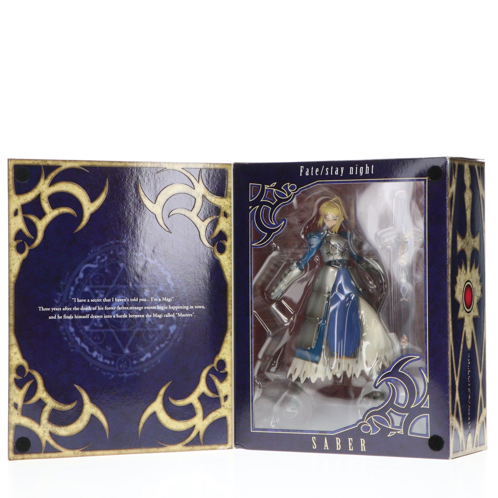 【中古即納】[FIG] セイバー Fate/stay night(フェイト/ステイナイト) 1/7 完成品 フィギュア ebCraft/エンターブレイン(20060728)