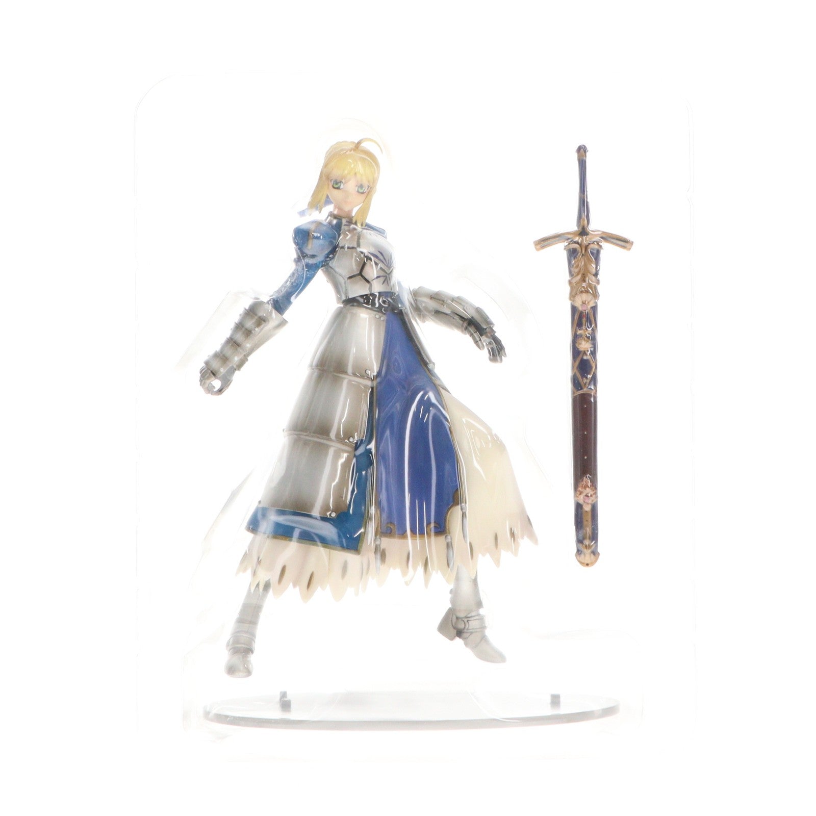 【中古即納】[FIG] セイバー Fate/stay night(フェイト/ステイナイト) 1/7 完成品 フィギュア ebCraft/エンターブレイン(20060728)
