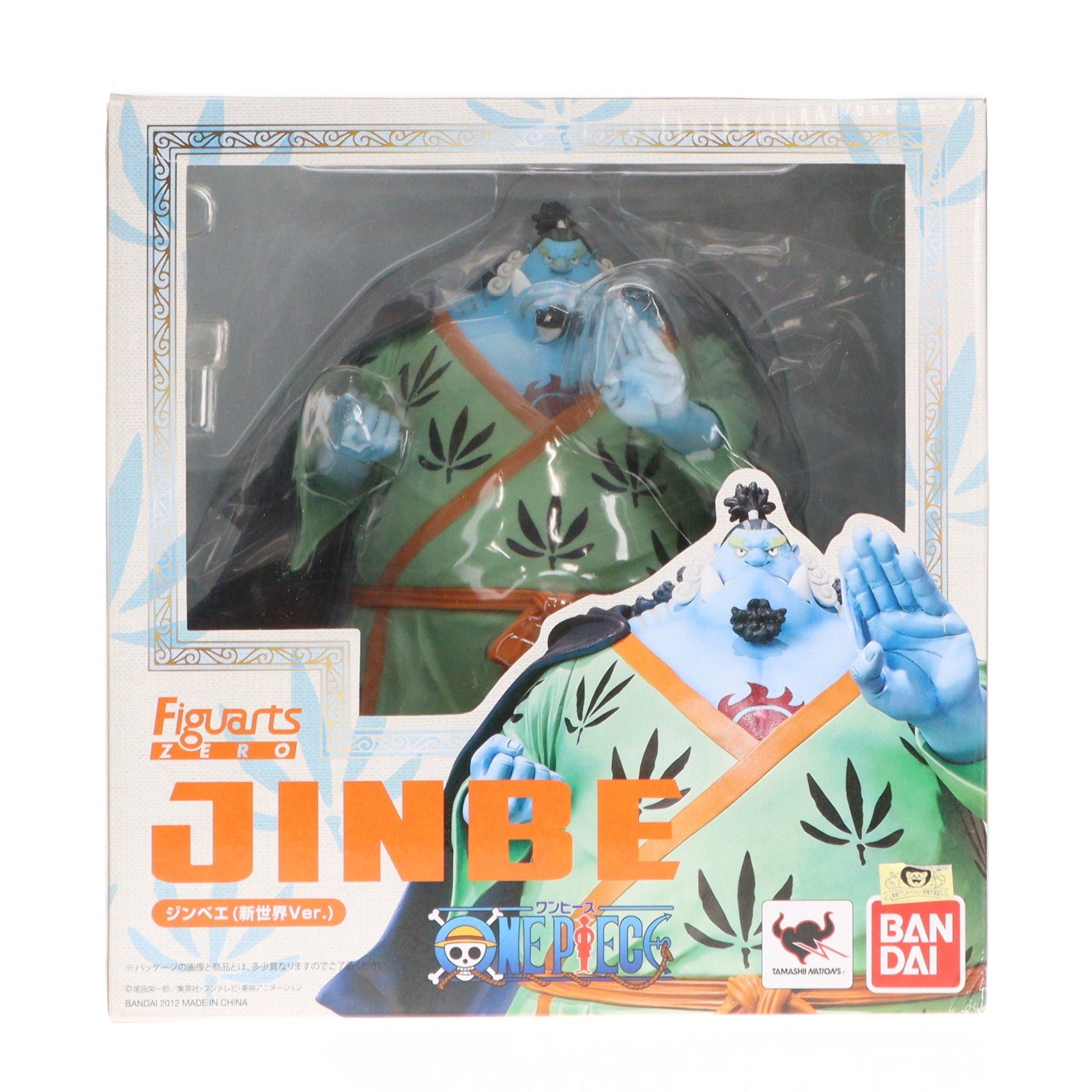 【中古即納】[FIG] フィギュアーツZERO ジンベエ(新世界Ver.) ONE PIECE(ワンピース) 完成品 フィギュア バンダイ(20120114)