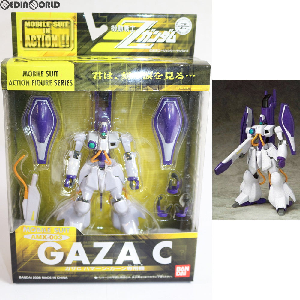 【中古即納】[FIG] MS IN ACTION!!(モビルスーツ・イン・アクション) AMX-003 ガザC(ハマーン・カーン専用機) 機動戦士Zガンダム 完成品 可動フィギュア バンダイ(20060929)