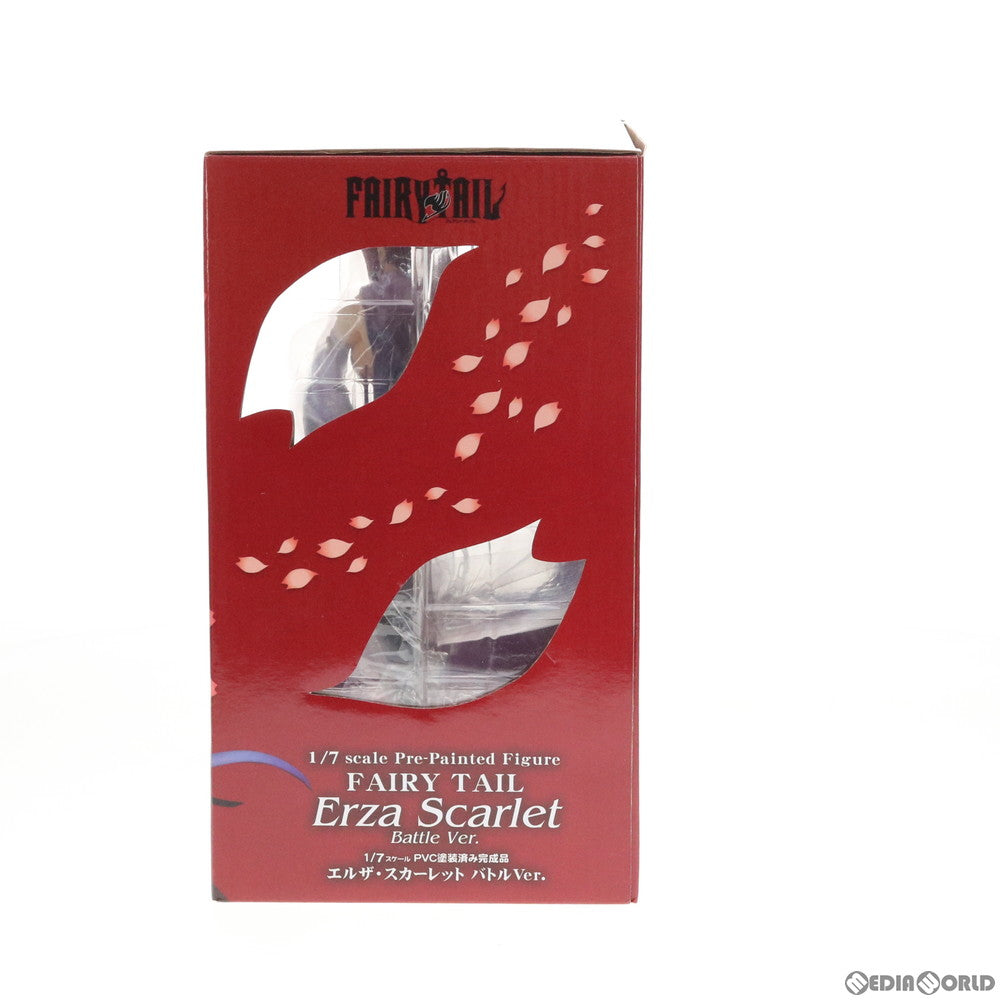 【中古即納】[FIG] エルザ・スカーレット(バトルVer.) FAIRY TAIL(フェアリーテイル) 1/8 完成品 フィギュア エクスプラス(20150212)