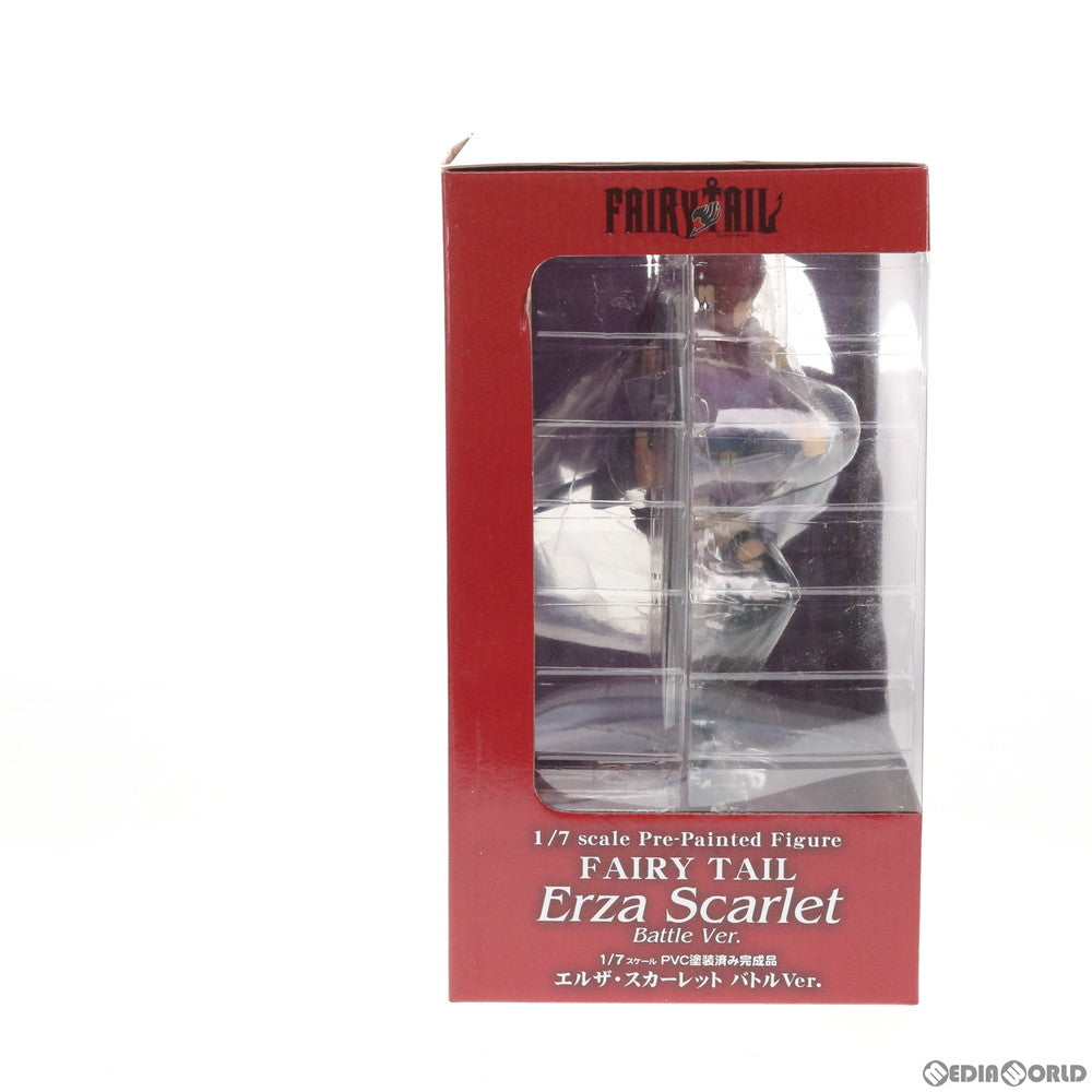【中古即納】[FIG] エルザ・スカーレット(バトルVer.) FAIRY TAIL(フェアリーテイル) 1/8 完成品 フィギュア エクスプラス(20150212)
