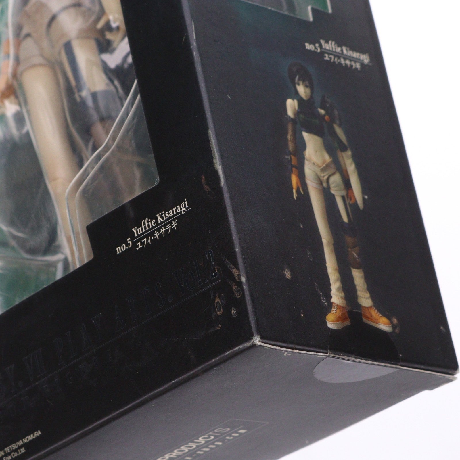 【中古即納】[FIG] PLAY ARTS(プレイアーツ) ユフィ・キサラギ Vol.2 FINAL FANTASY VII(ファイナルファンタジー7) 完成品 可動フィギュア スクウェア・エニックス(20080630)