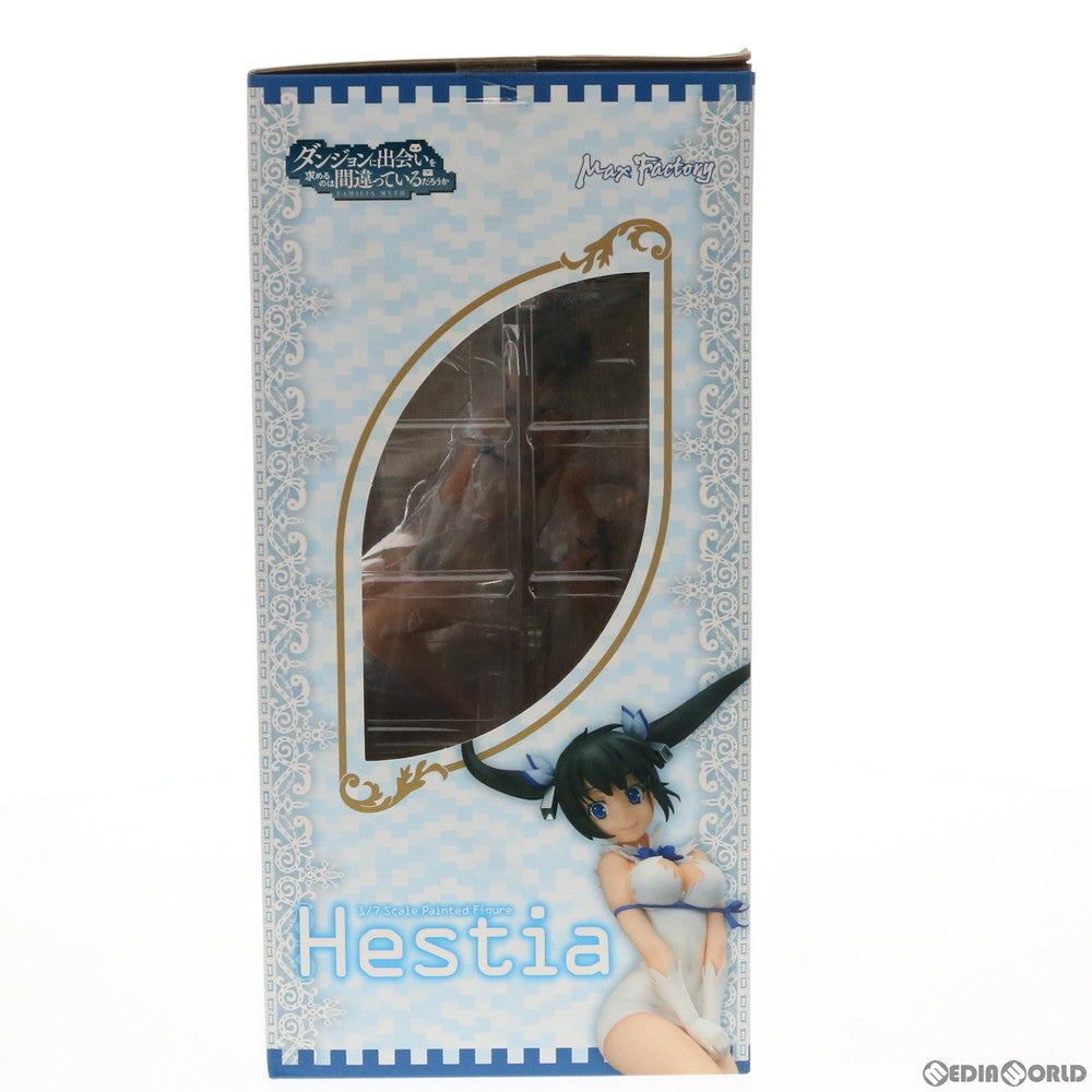 【中古即納】[FIG] ヘスティア ダンジョンに出会いを求めるのは間違っているだろうか 1/7 完成品 フィギュア マックスファクトリー(20160526)