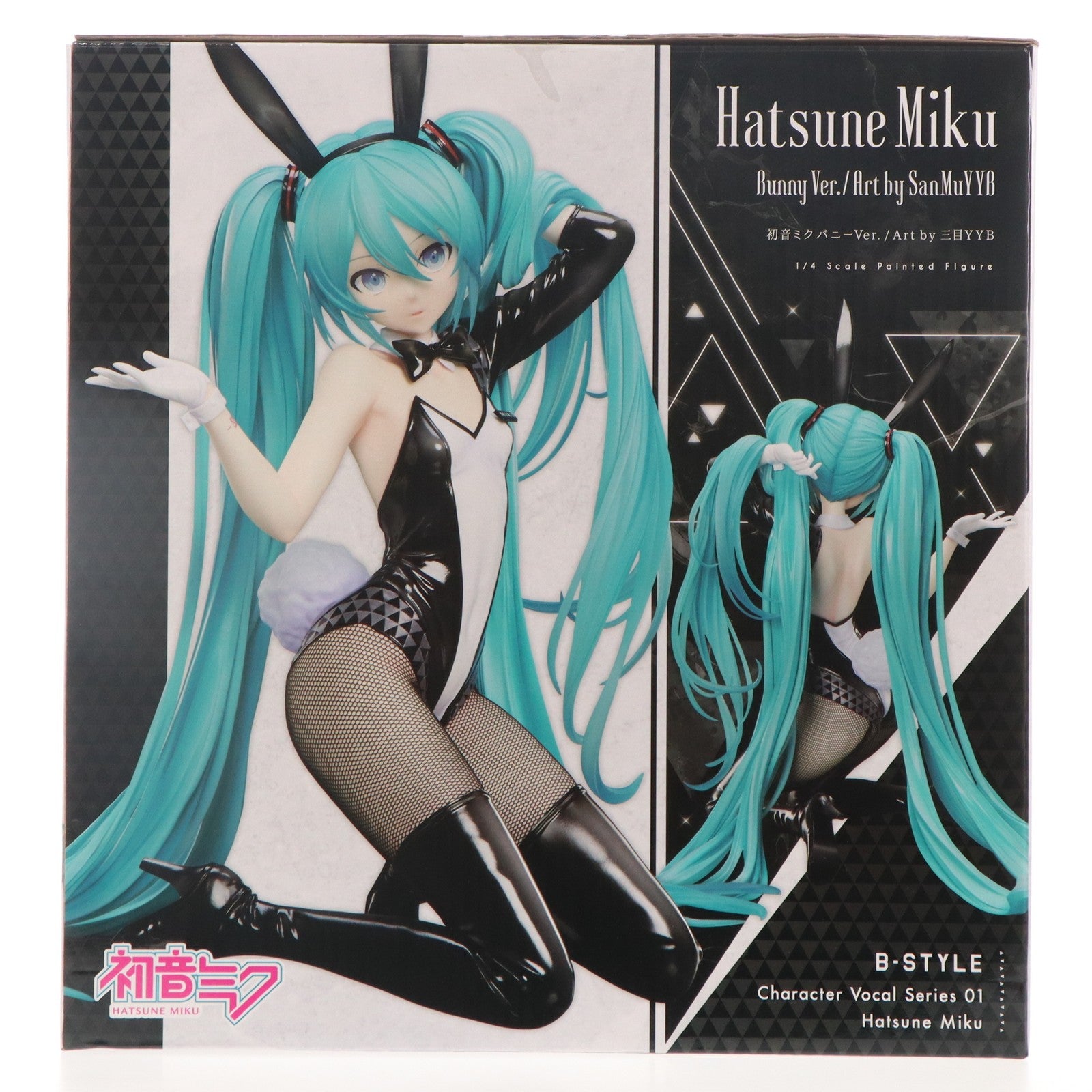 【中古即納】[FIG] 駿河屋&販路限定 B-Style 初音ミク バニーVer. / Art by 三目YYB キャラクター・ボーカル・シリーズ01 初音ミク 1/4 完成品 フィギュア FREEing(フリーイング)(20240810)