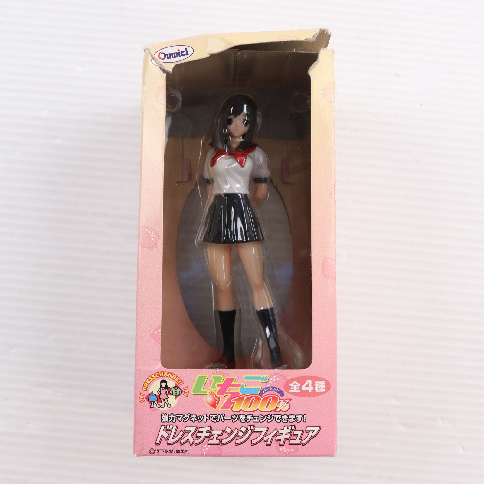 【中古即納】[FIG] 東城綾(とうじょうあや) 制服Ver. いちご100% ドレスチェンジフィギュア 完成品 フィギュア トミー(20060330)