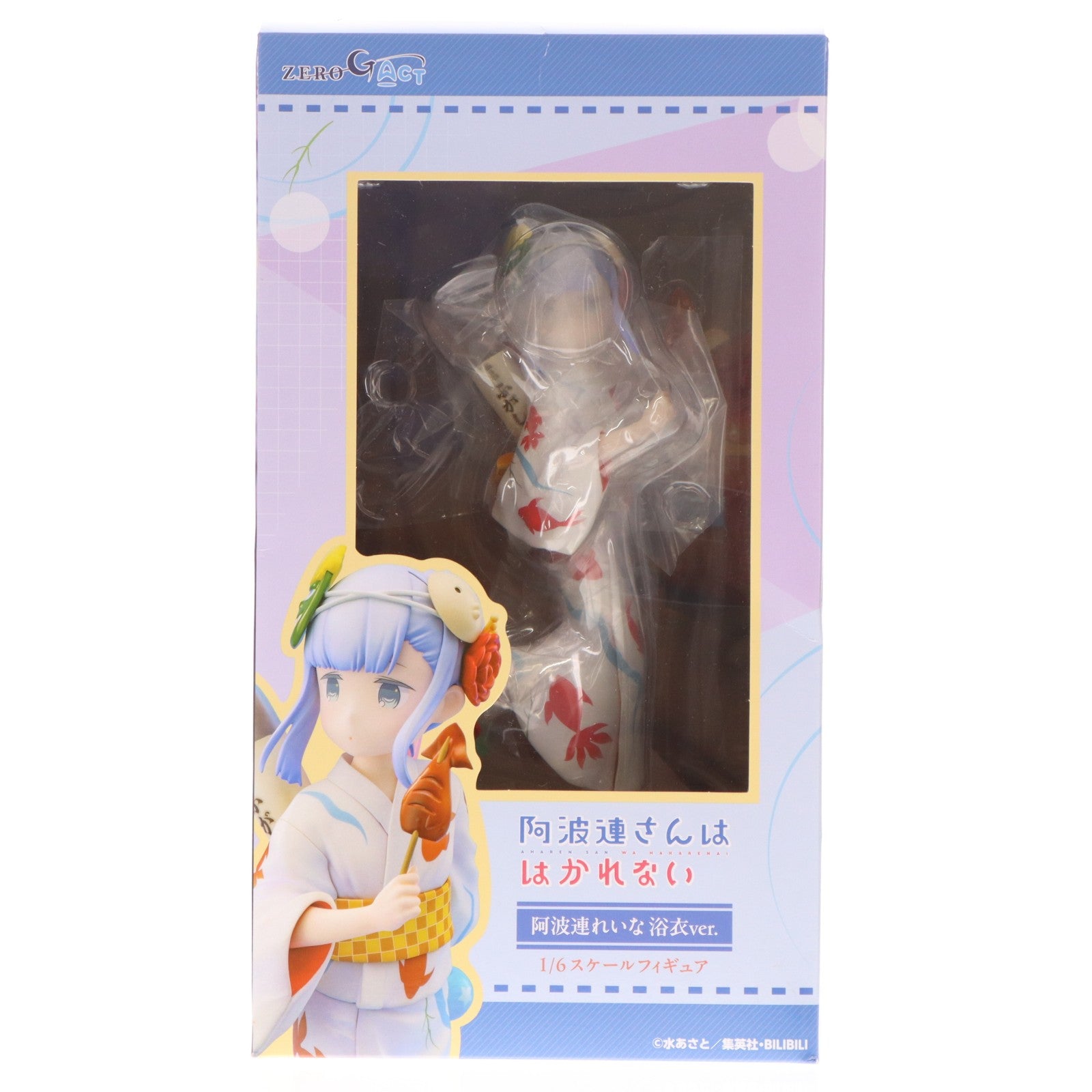 【中古即納】[FIG] 『阿波連さんははかれない』阿波連れいな(浴衣Ver.)(あはれんれいな) 1/6 完成品 フィギュア(Figu-012) ゼロジーアクト(20251231)