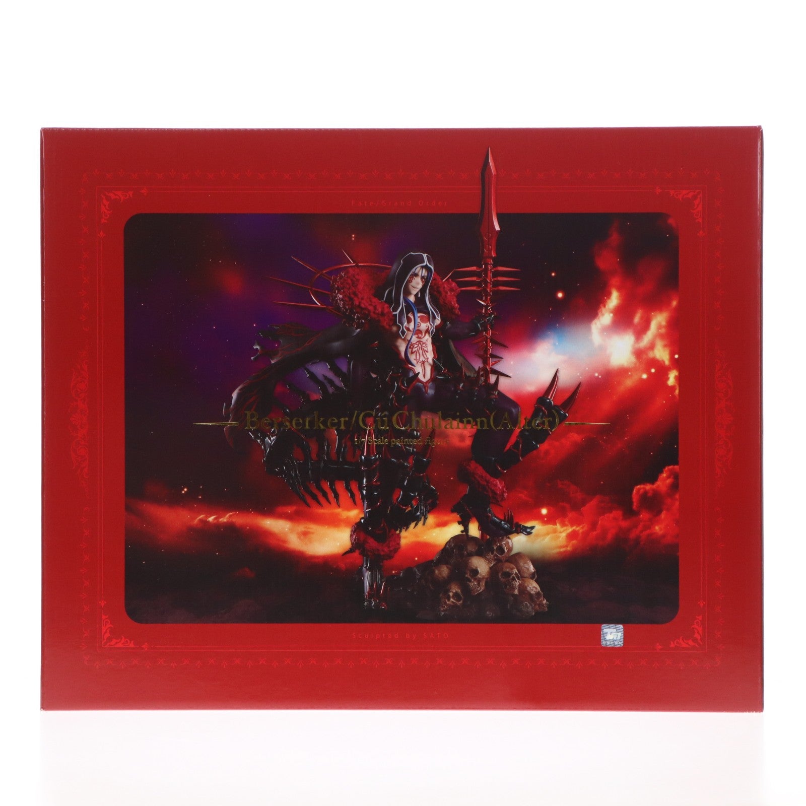 【中古即納】[FIG] バーサーカー/クー・フーリン〔オルタ〕 Fate/Grand Order(フェイト/グランドオーダー) 1/7 完成品 フィギュア GOODSMILE ONLINE SHOP&あみあみ&Amazon.co.jp限定 FREEing(フリーイング)(20200930)