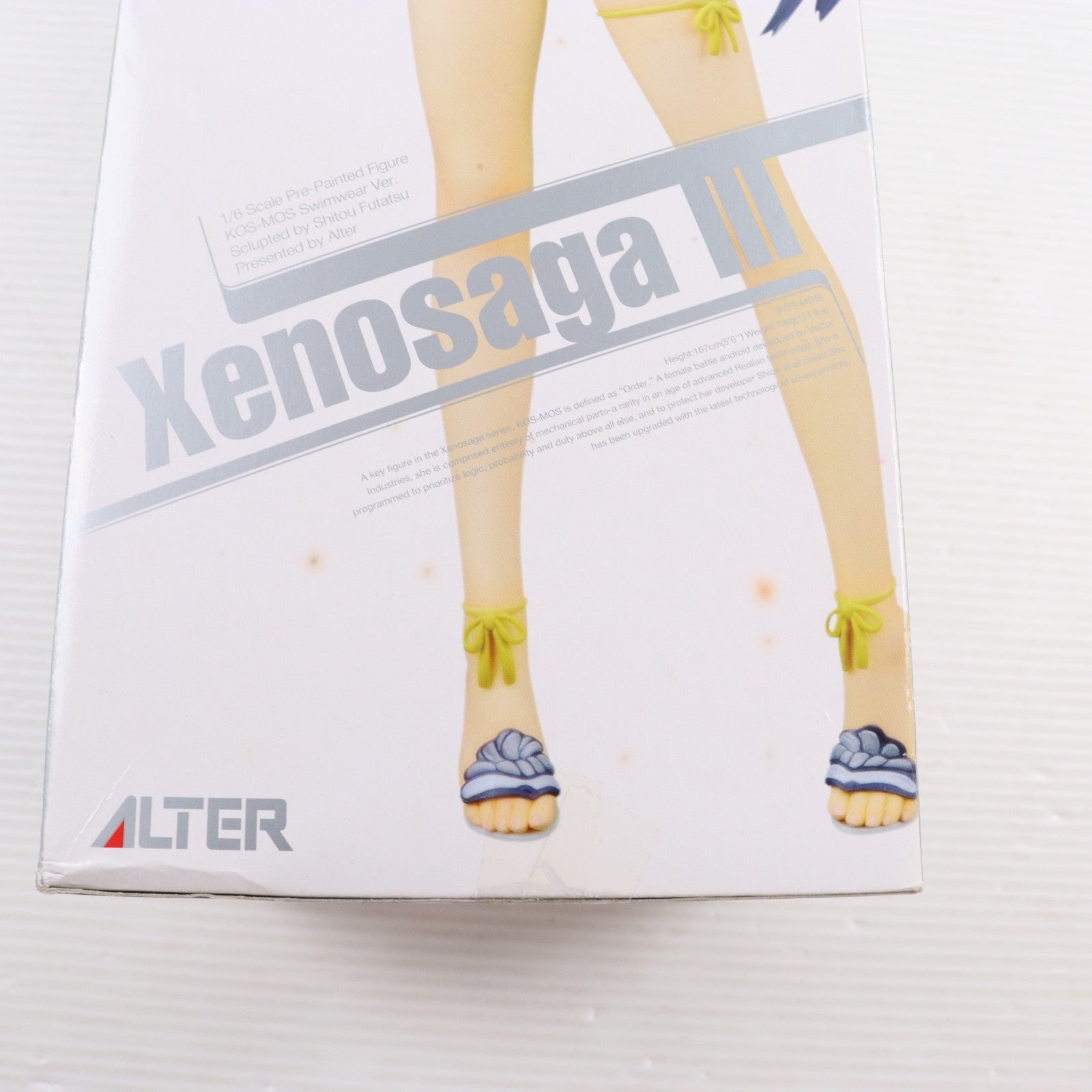 【中古即納】[FIG] (再販) Xenosaga III KOS-MOS(コスモス) 水着Ver. 通常版 ゼノサーガ エピソードIII[ツァラトゥストラはかく語りき] 1/6 完成品 フィギュア アルター(20090131)