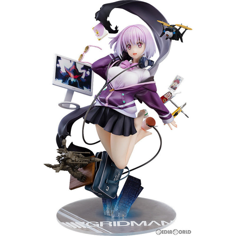 【中古即納】[FIG] 新条アカネ(しんじょうあかね) ～A wish come true～ SSSS.GRIDMAN(グリッドマン) 1/7 完成品 フィギュア グッドスマイルカンパニー(20211126)