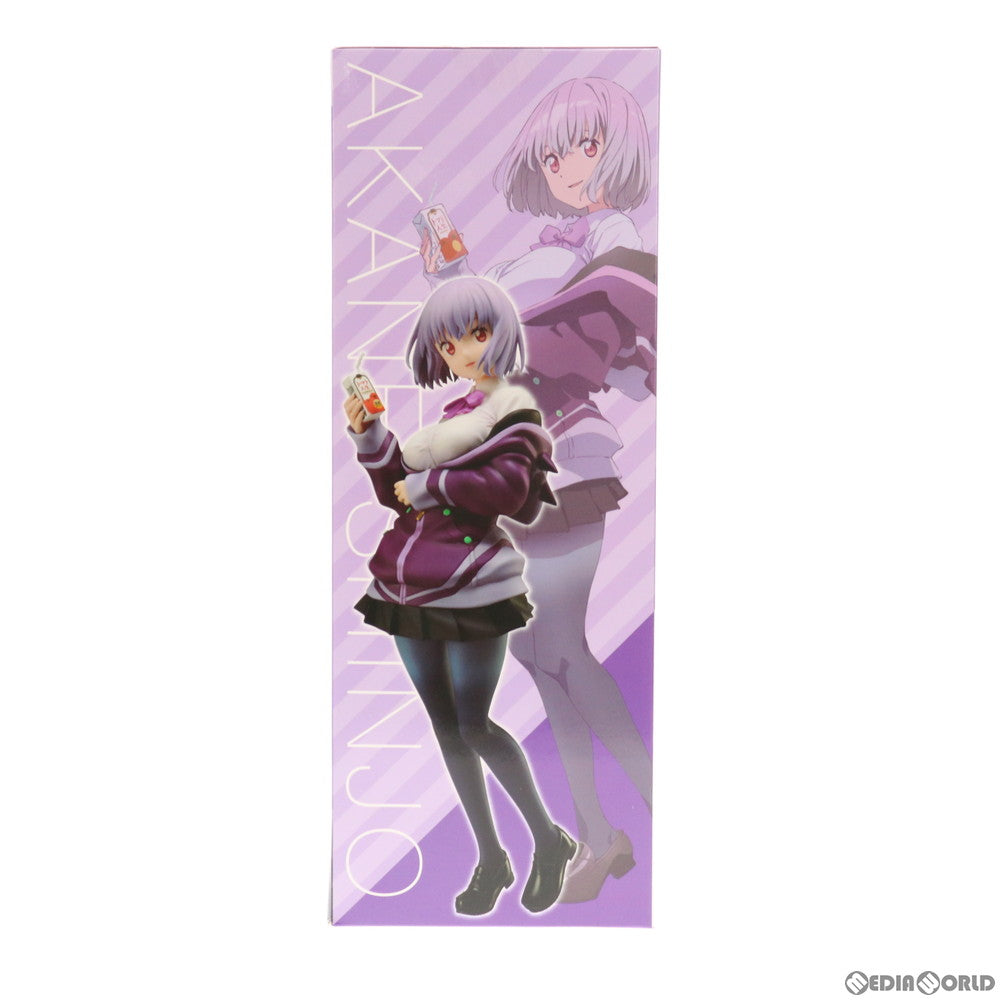 【中古即納】[FIG] 新条アカネ(しんじょうあかね) SSSS.GRIDMAN(グリッドマン) 1/7 完成品 フィギュア あみあみ&アニまるっ!限定 TBSグロウディア(20200430)