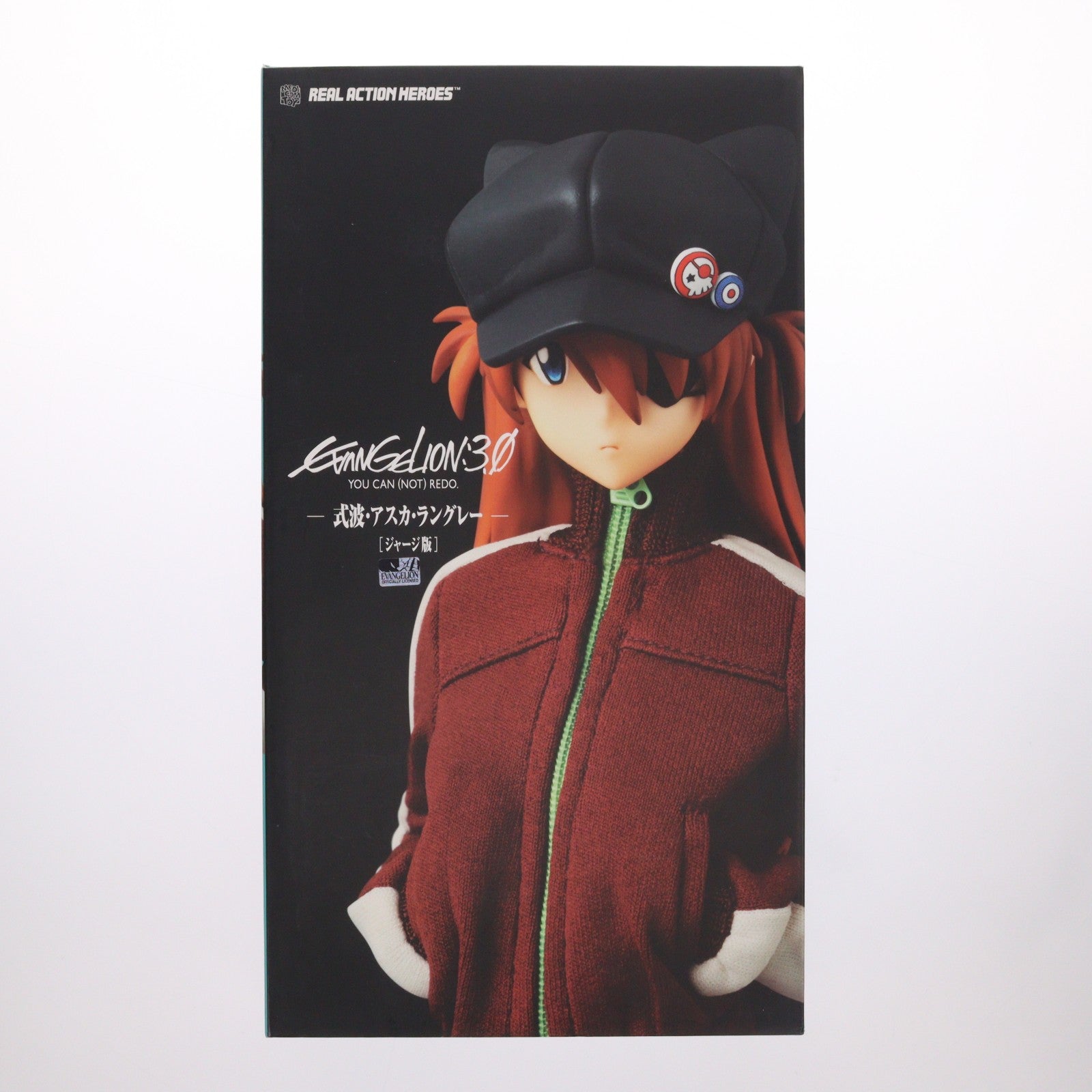 【中古即納】[FIG] リアルアクションヒーローズNo.629 RAH 式波・アスカ・ラングレー(ジャージ版) ヱヴァンゲリヲン新劇場版:Q 完成品 可動フィギュア ワンダーフェスティバル2013夏開催記念商品 メディコム・トイ(20130728)