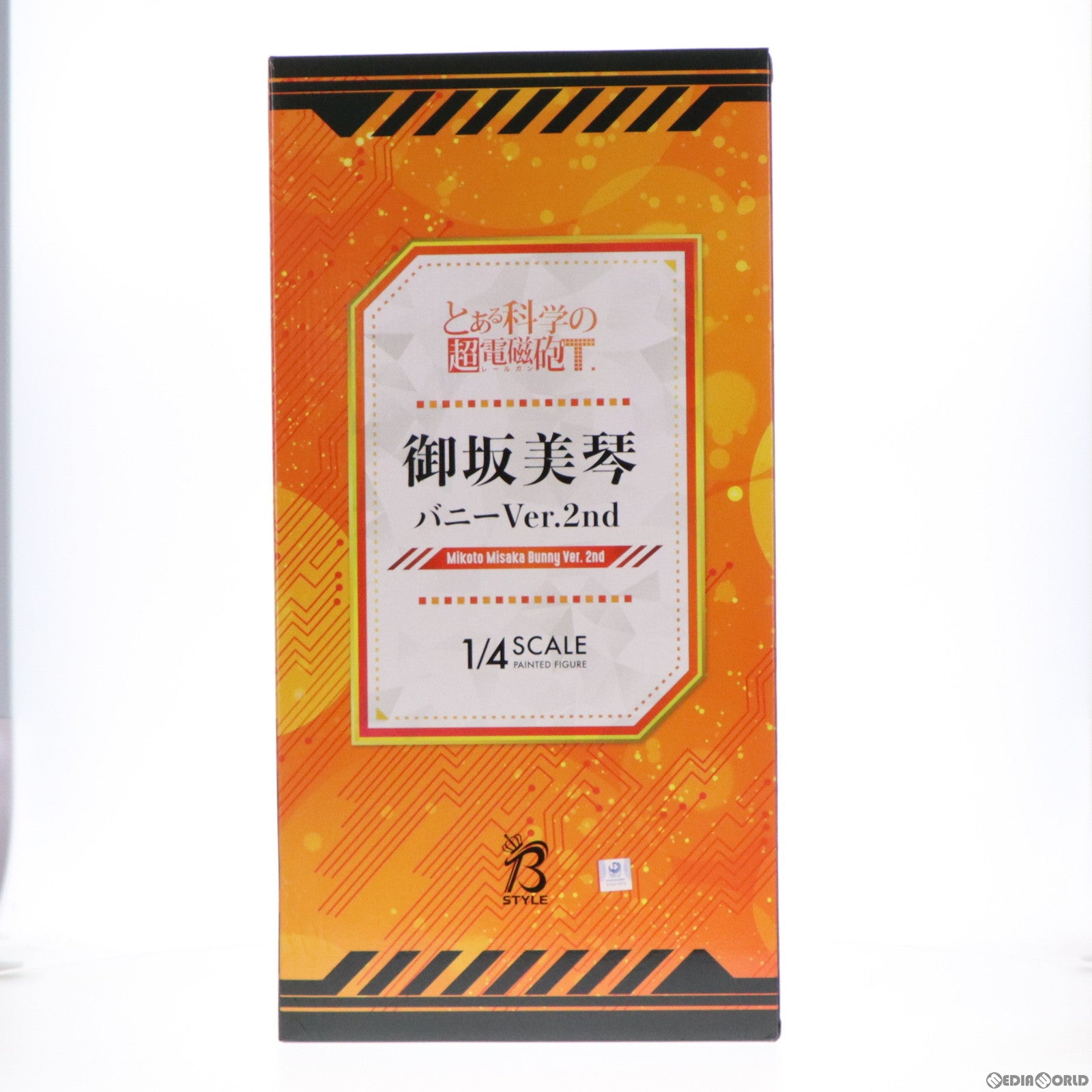 【中古即納】[FIG] B-style 御坂美琴(みさかみこと) バニーVer.2nd とある科学の超電磁砲T 1/4 完成品 フィギュア GOODSMILE ONLINE SHOP&Amazon.co.jp&あみあみ限定 FREEing(フリーイング)(20220930)