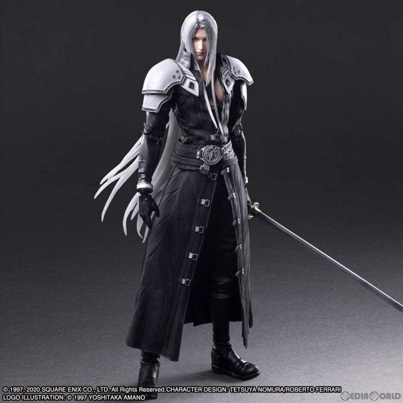 【中古即納】[FIG] PLAY ARTS改(プレイアーツ改) セフィロス FINAL FANTASY VII REMAKE(ファイナルファンタジー7 リメイク) 完成品 可動フィギュア スクウェア・エニックス(20211015)