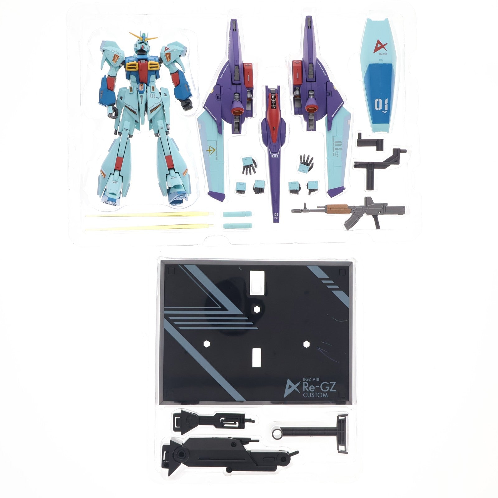 【中古即納】[FIG] 魂ウェブ商店限定 METAL ROBOT魂(SIDE MS) リ・ガズィ・カスタム 機動戦士ガンダム 逆襲のシャア MSV 完成品 可動フィギュア バンダイスピリッツ(20220525)