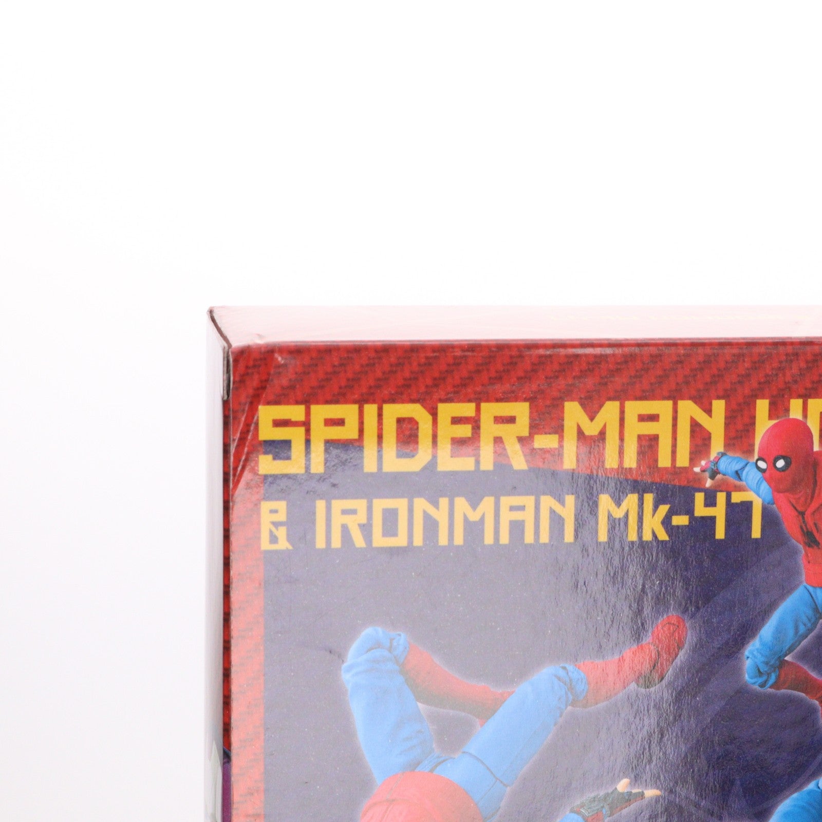 【中古即納】[FIG] 魂ウェブ商店限定 S.H.Figuarts(フィギュアーツ) スパイダーマン(ホームカミング) ホームメイドスーツver. & アイアンマン マーク47 完成品 可動フィギュア バンダイ(20171231)