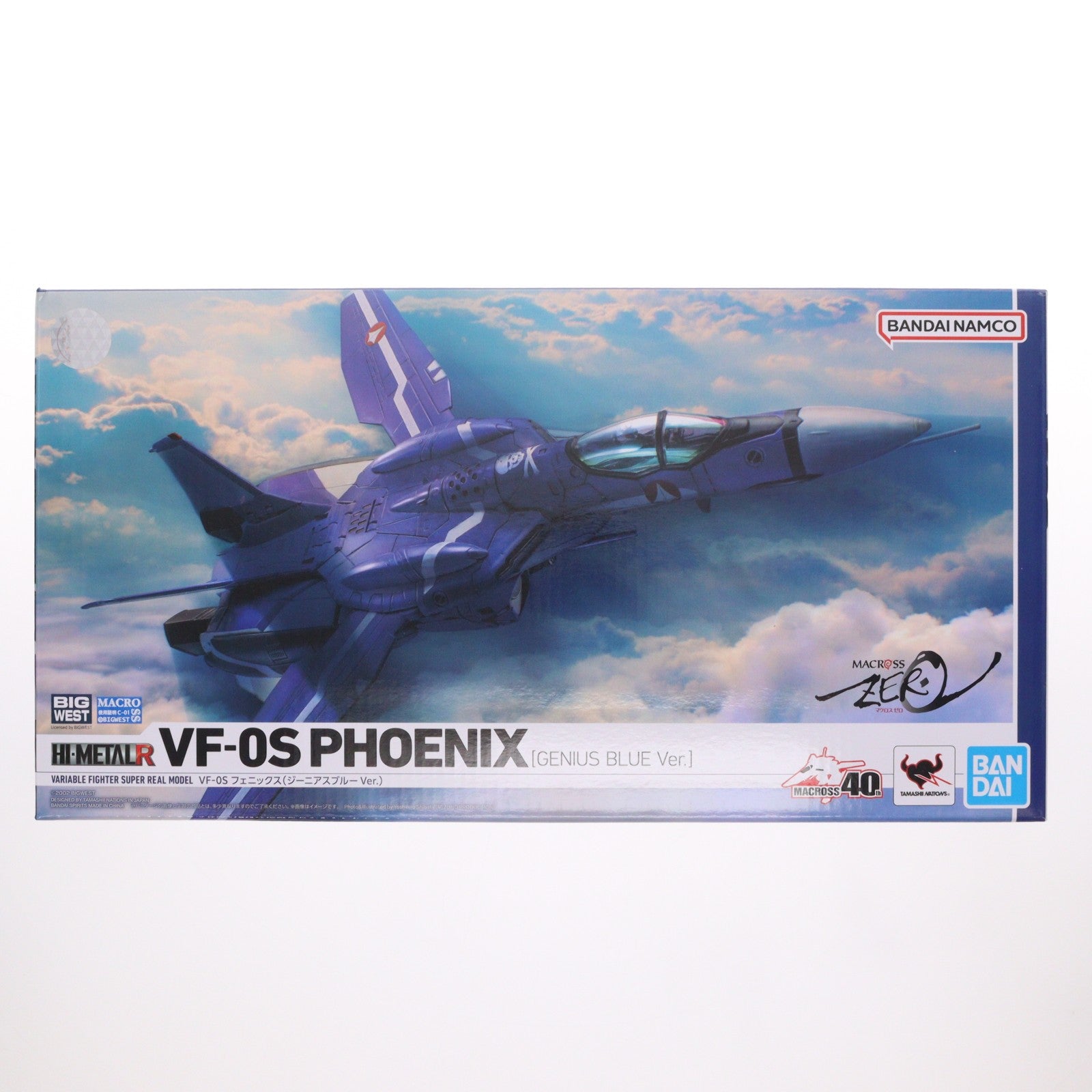 【中古即納】[FIG] イベント限定 HI-METAL R VF-0S フェニックス(ジーニアスブルーVer.) マクロス ゼロ 完成品 可動フィギュア バンダイスピリッツ(20230430)
