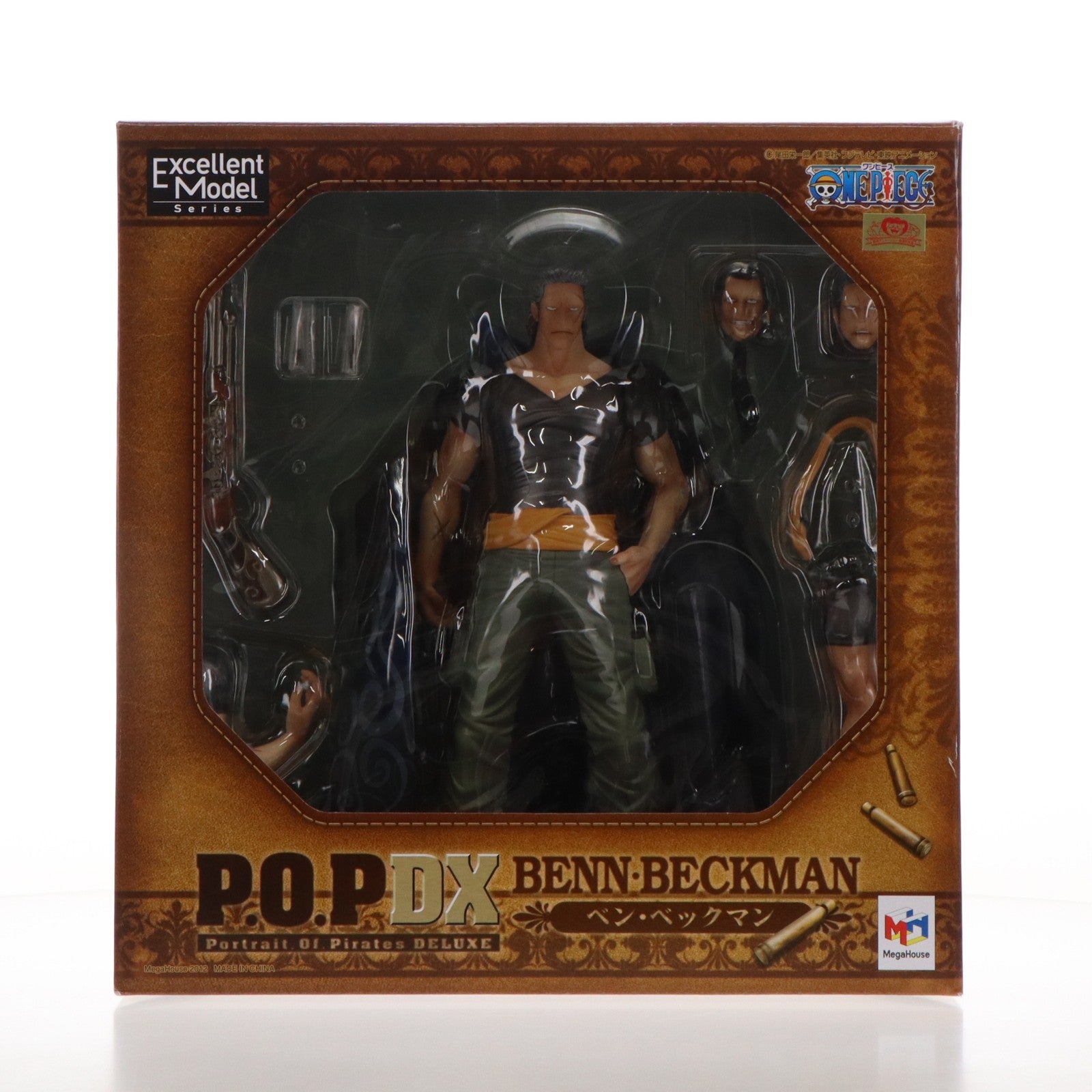 【中古即納】[FIG] Portrait.Of.Pirates P.O.P NEO-DX ベン・ベックマン ONE PIECE(ワンピース) 1/8 完成品 フィギュア メガハウス(20130831)