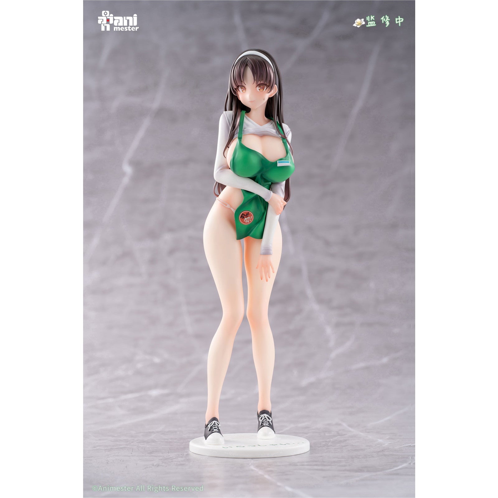 【中古即納】[FIG] 表情パーツ&スニーカー付属 初回営業!花宮茉莉(はなみやまり) 優しい店員さん 1/6 完成品 フィギュア AniMester(アニメスター)(20260531)