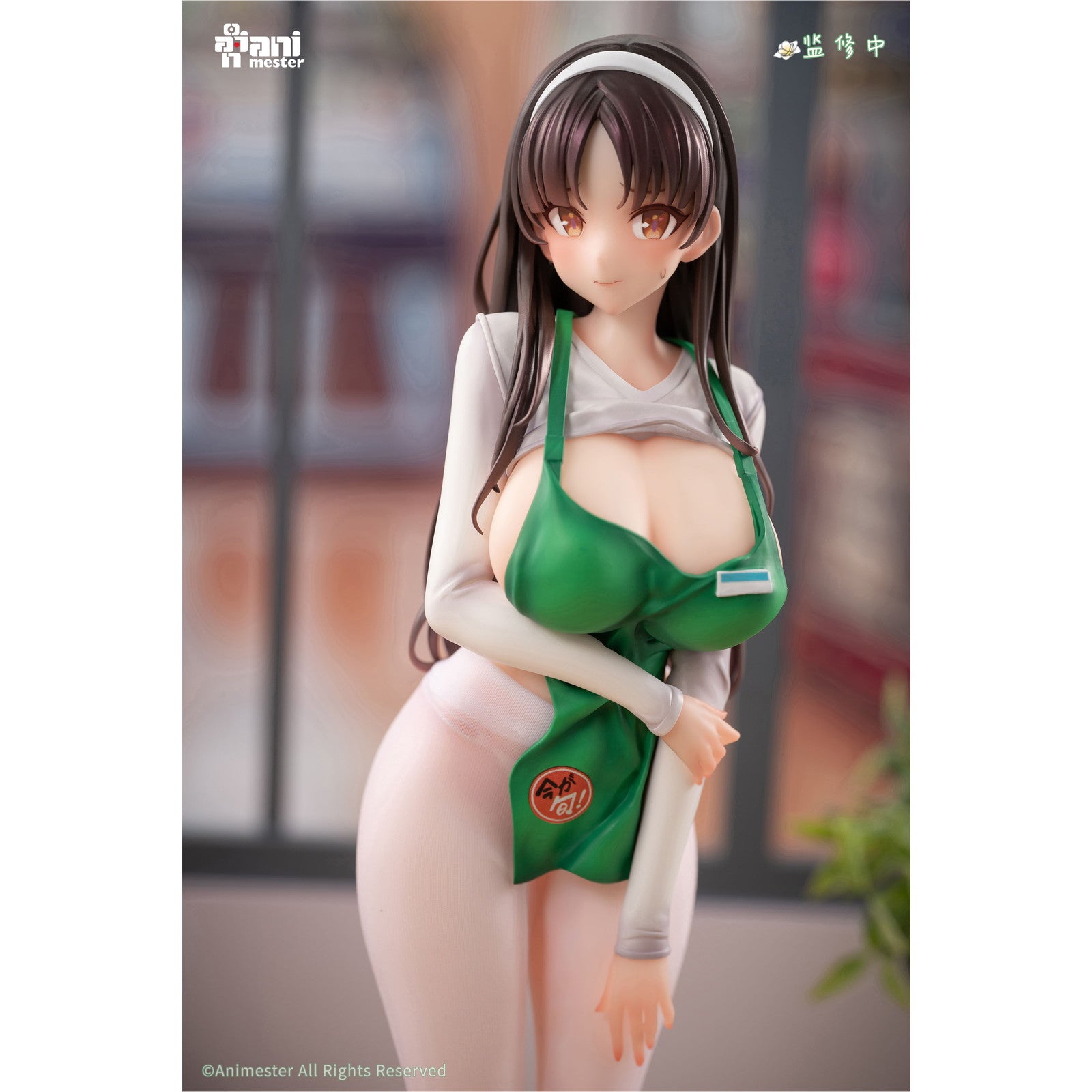 【中古即納】[FIG] 表情パーツ&スニーカー付属 初回営業!花宮茉莉(はなみやまり) 優しい店員さん 1/6 完成品 フィギュア AniMester(アニメスター)(20260531)