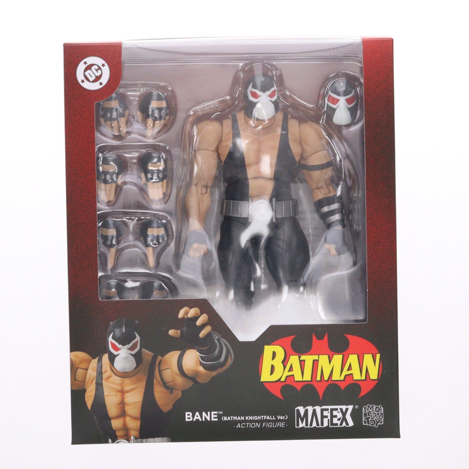 【中古即納】[FIG] マフェックス No.216 MAFEX BANE(BATMAN KNIGHTFALL Ver.)(ベイン バットマン:ナイトフォールver) 完成品 可動フィギュア メディコム・トイ(20240703)