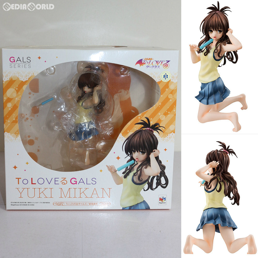 【中古即納】[FIG] ToLOVEるギャルズ 結城美柑(ゆうきみかん) To LOVEる-とらぶる- ダークネス 完成品 フィギュア メガハウス(20180527)