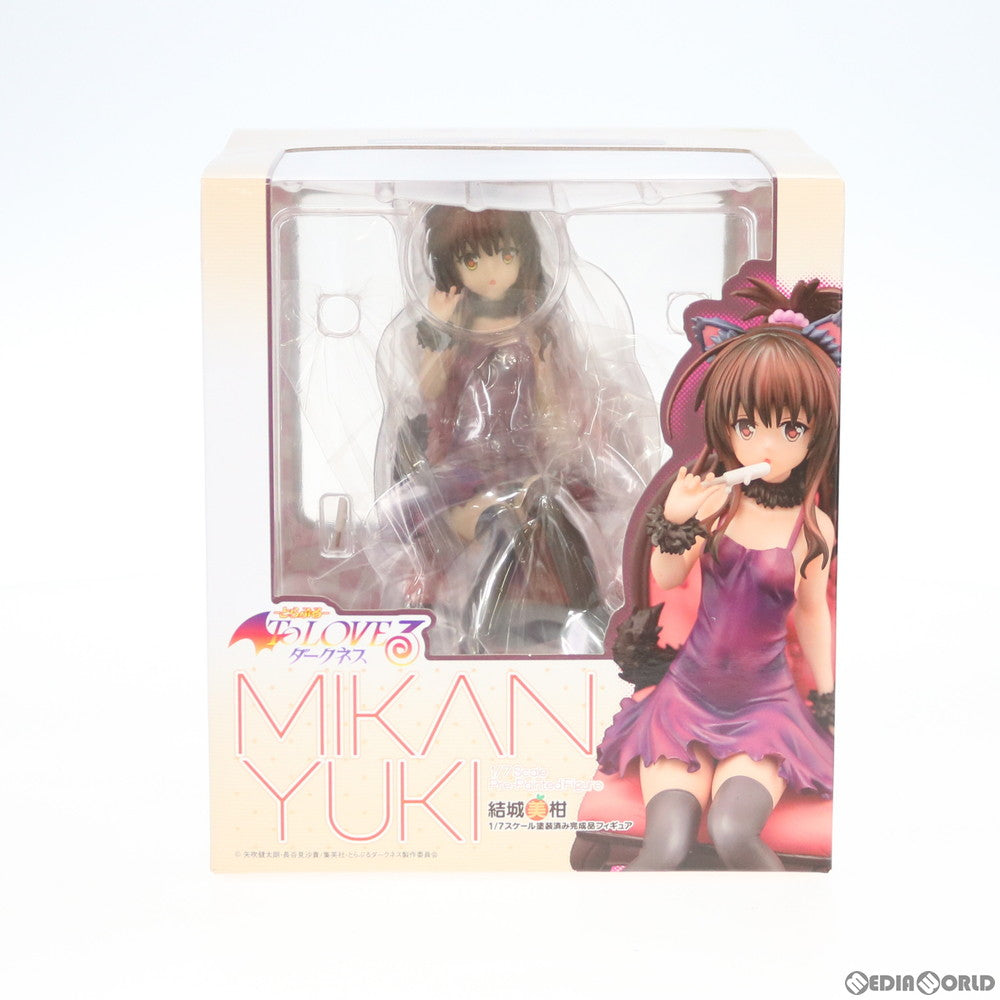 【中古即納】[FIG] 結城美柑(ゆうきみかん) To LOVEる-とらぶる- ダークネス 1/7 完成品 フィギュア キャラアニ(20200612)