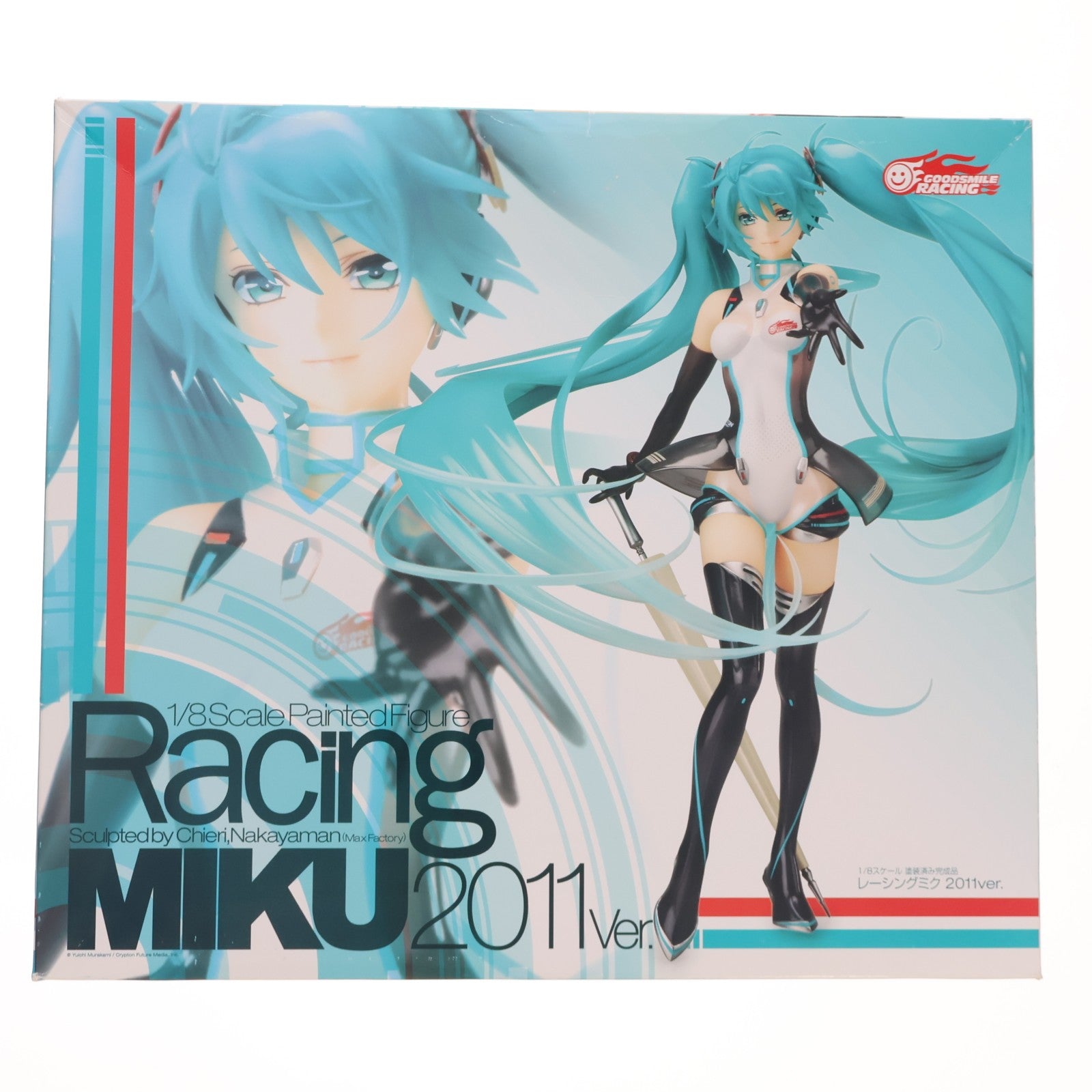 【中古即納】[FIG] レーシングミク2011 ver. 初音ミク GTプロジェクト 1/8 完成品 フィギュア グッドスマイルレーシング(20121117)