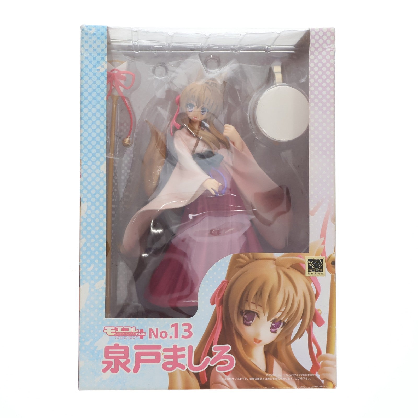【中古即納】[FIG] モエコレPLUS No.13 泉戸ましろ(みとましろ) 通常版 タユタマ -Kiss on my Deity- 1/7 完成品 フィギュア ボークスショップ&ホビー天国ウェブ限定 ボークス(20091231)