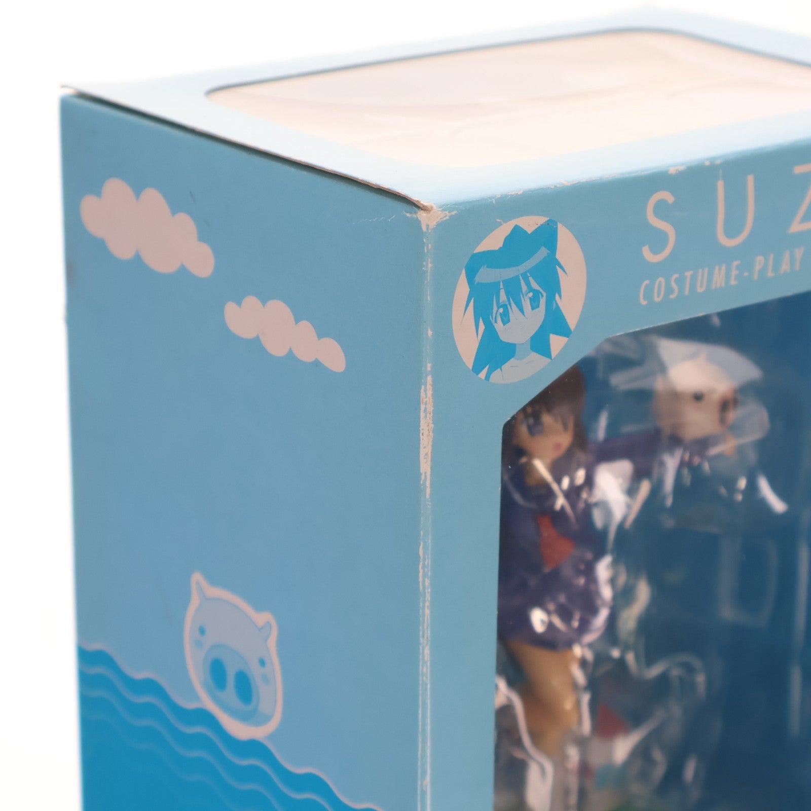 【中古即納】[FIG] (フィギュア単品) コスプレフィギュア すず(セーラー服) ながされて藍蘭島 DVD其之二 初回限定版同梱品 完成品 スクウェア・エニックス(20070822)