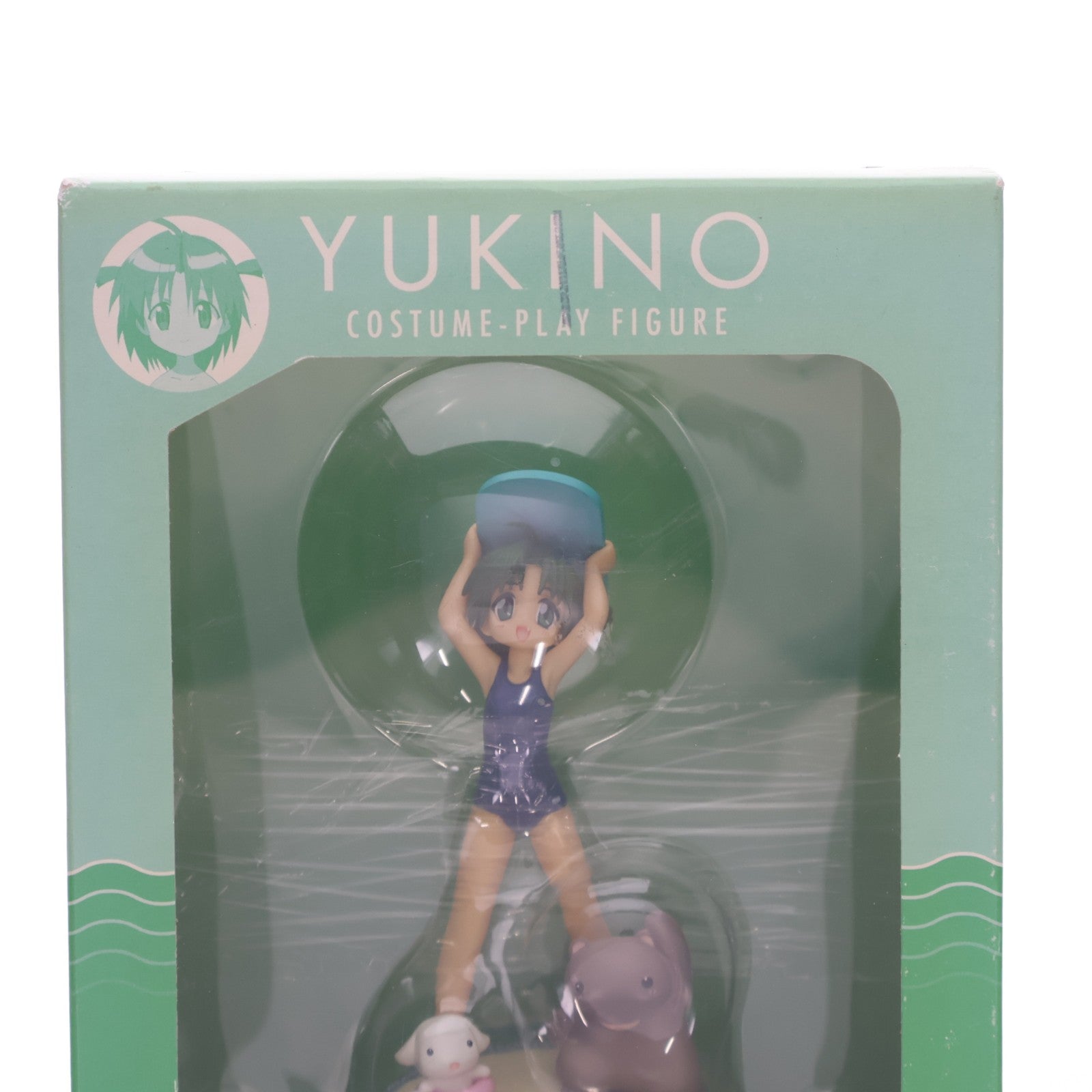 【中古即納】[FIG] (フィギュア単品) コスプレフィギュア ゆきの(スクール水着) ながされて藍蘭島 DVD其之四 初回限定版同梱品 完成品 スクウェア・エニックス(20071024)