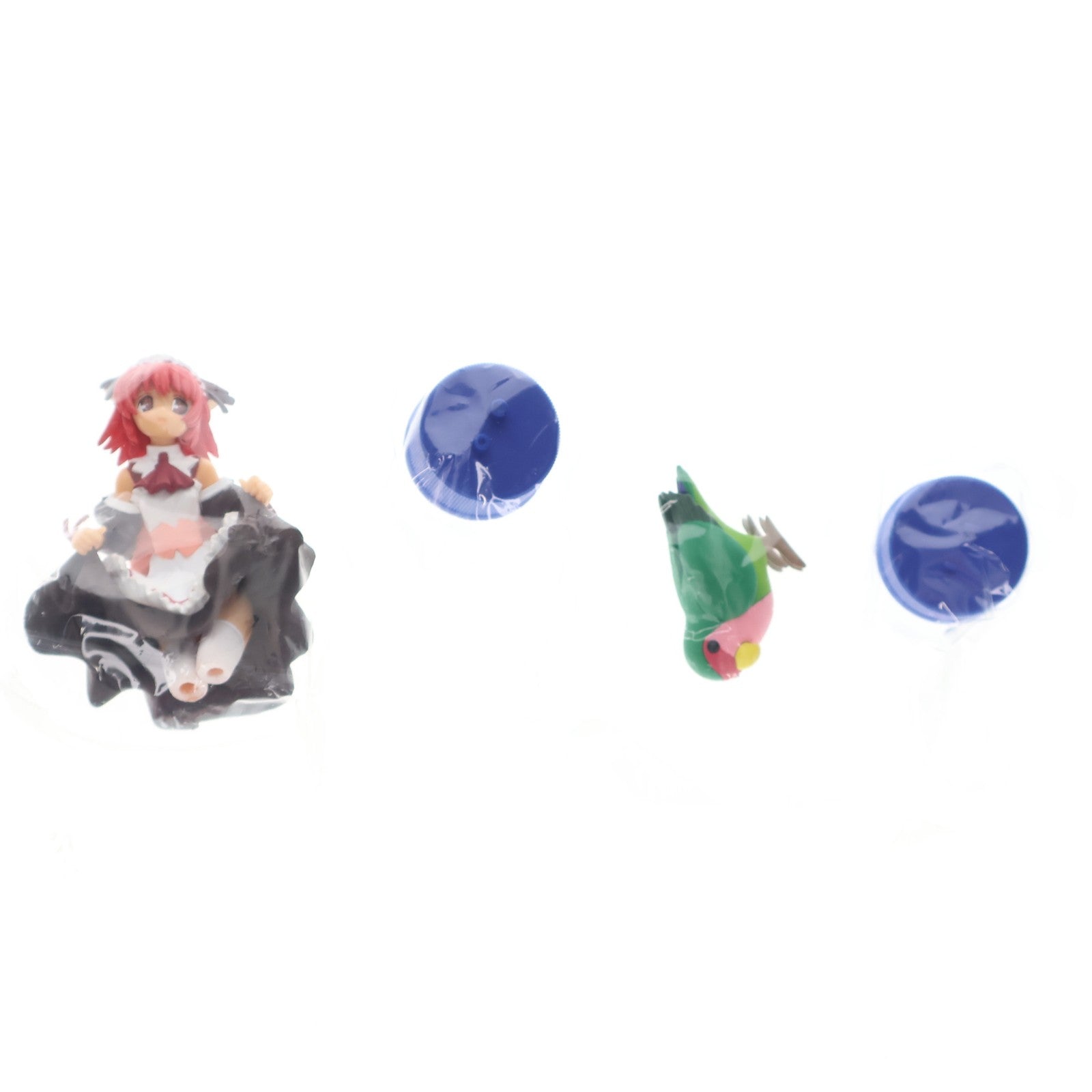 【中古即納】[FIG] あんず&インコ 猫耳メイドボトルキャップフィギュア みつみ美里 CUT A DASH!! 完成品 クレイズ(19991231)