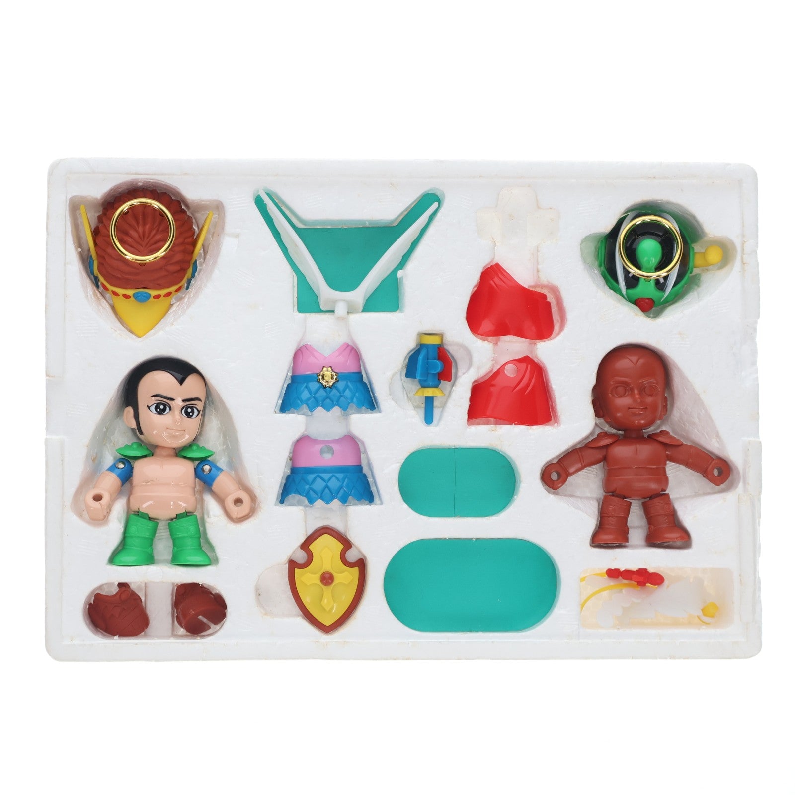 【中古即納】[FIG] ビックリクロス セントフェニックス&ヘッドロココ ビックリマン 完成品 フィギュア バンダイ(19991231)