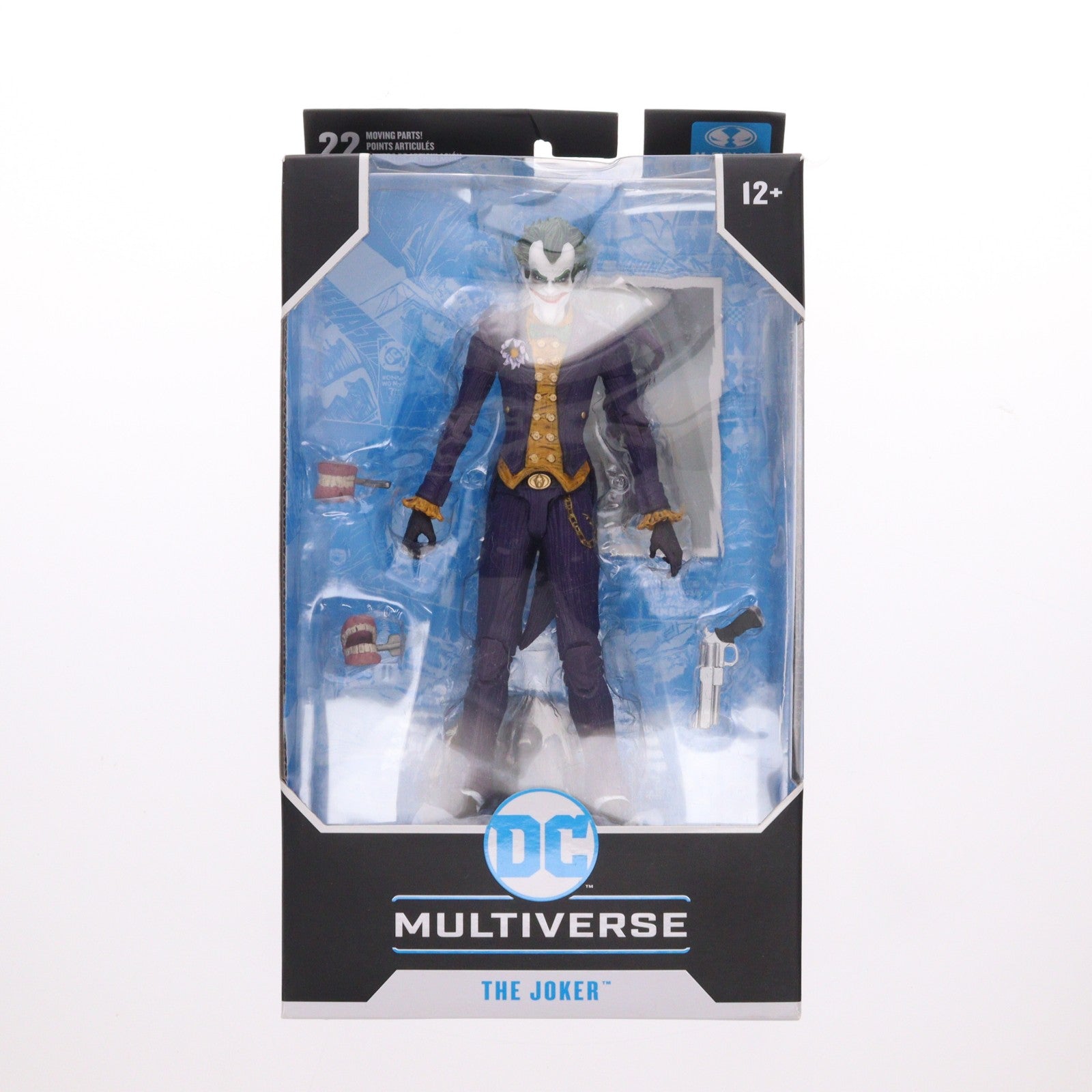 【中古即納】[FIG] DCマルチバース #016 ジョーカー[ゲーム『バットマン:アーカム・アサイラム』 DCコミックス BATMAN: ARKHAM ASYLUM 完成品 7インチ・アクションフィギュア マクファーレン・トイズ(20200630)