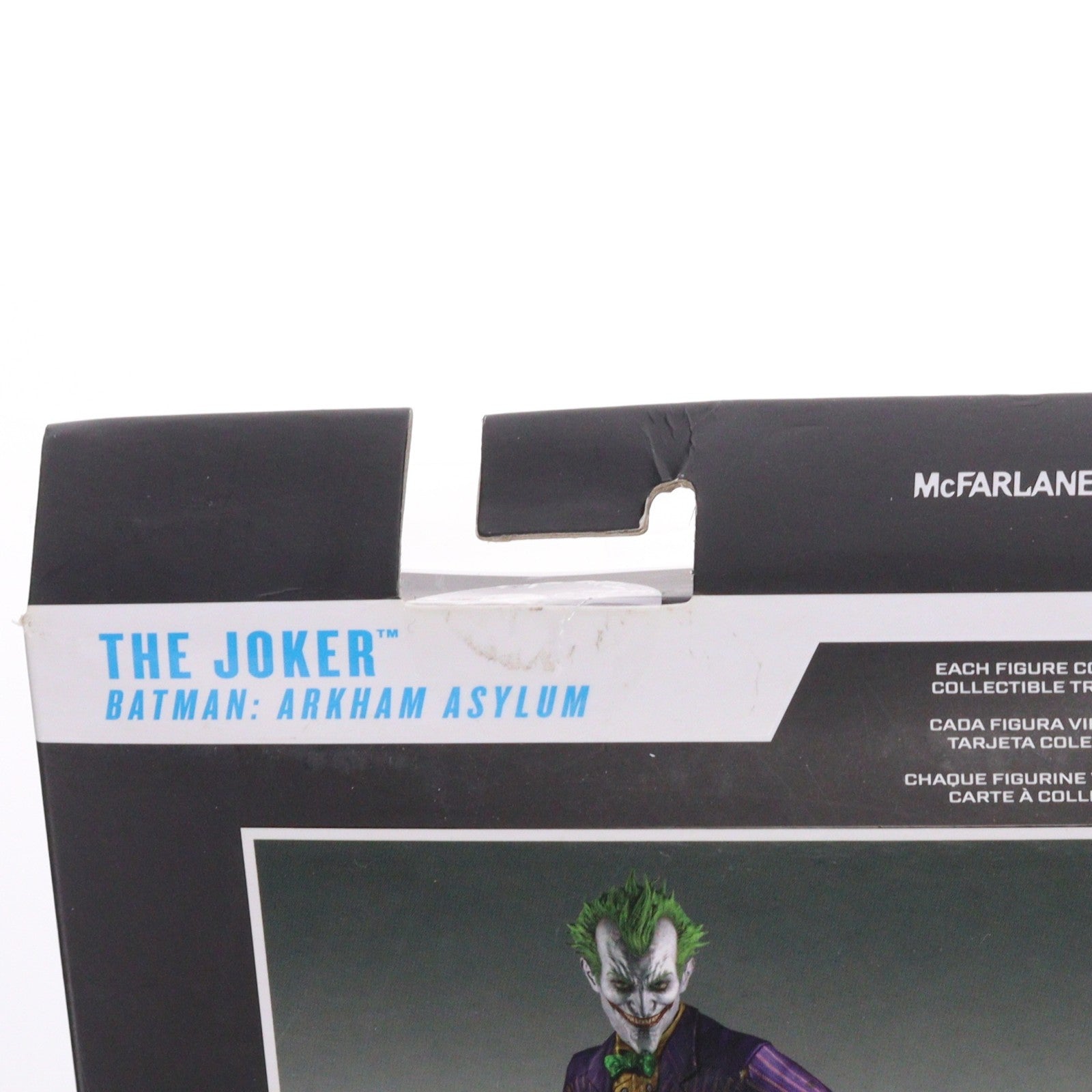 【中古即納】[FIG] DCマルチバース #016 ジョーカー[ゲーム『バットマン:アーカム・アサイラム』 DCコミックス BATMAN: ARKHAM ASYLUM 完成品 7インチ・アクションフィギュア マクファーレン・トイズ(20200630)