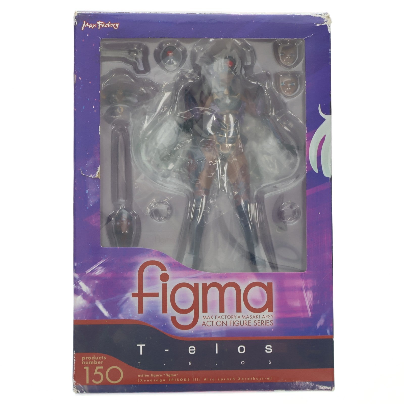 【中古即納】[FIG] figma(フィグマ) 150 T-elos(テロス) ゼノサーガ エピソードIII [ツァラトゥストラはかく語りき] 完成品 可動フィギュア マックスファクトリー(20121024)