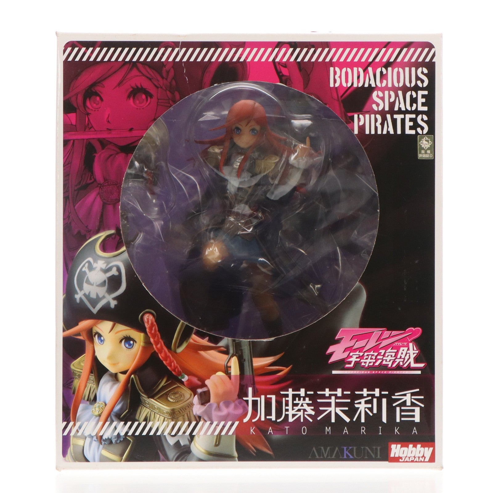 【中古即納】[FIG] 加藤茉莉香(かとうまりか) モーレツ宇宙海賊(パイレーツ) 1/8 完成品 フィギュア ホビージャパン誌上通販&オンラインショップ限定 ホビージャパン/AMAKUNI(アマクニ)(20140210)