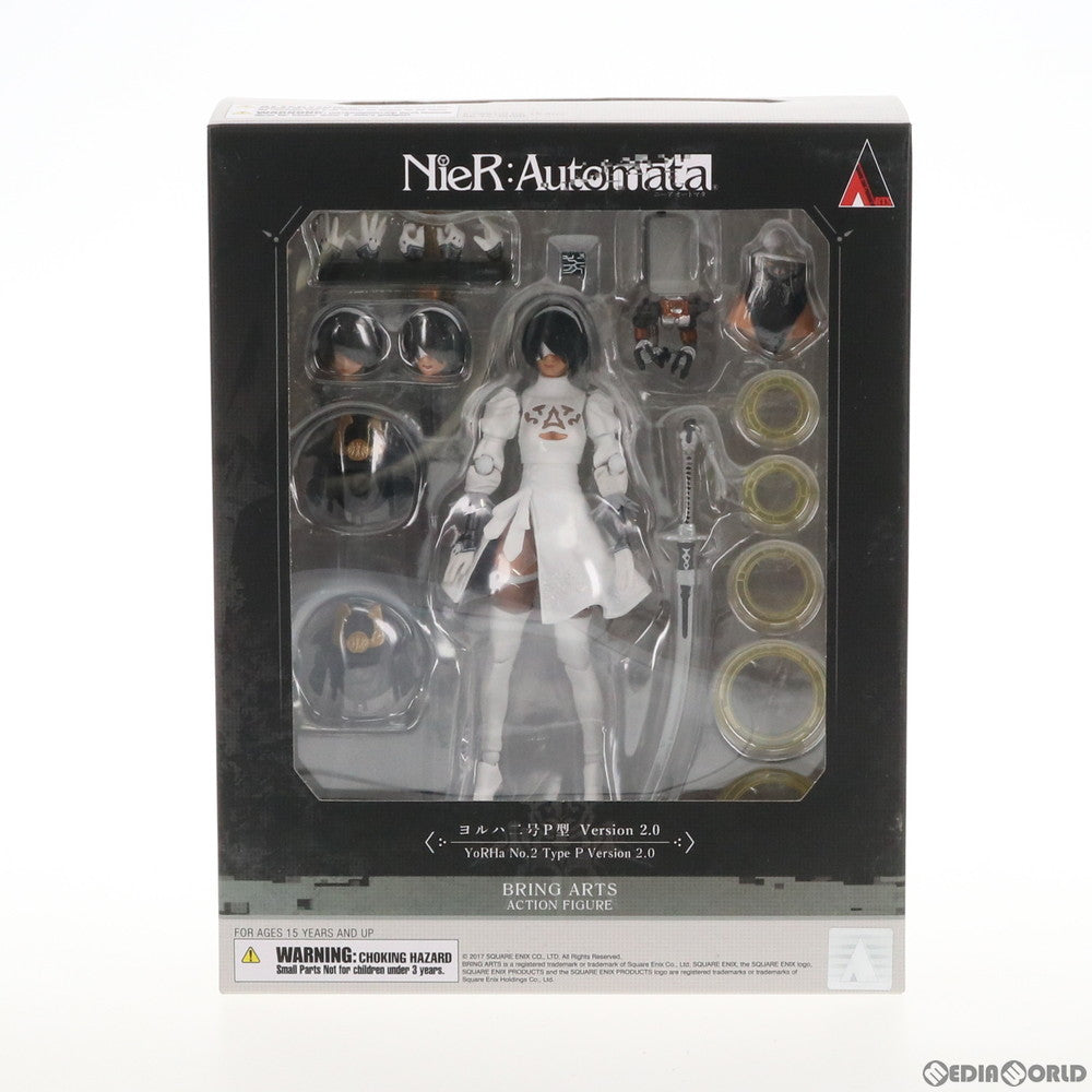 【中古即納】[FIG] オフィシャルショップ限定 BRING ARTS(ブリングアーツ) ヨルハ 二号 P型 Version 2.0 NieR:Automata(ニーア オートマタ) 完成品 可動フィギュア スクウェア・エニックス(20190628)