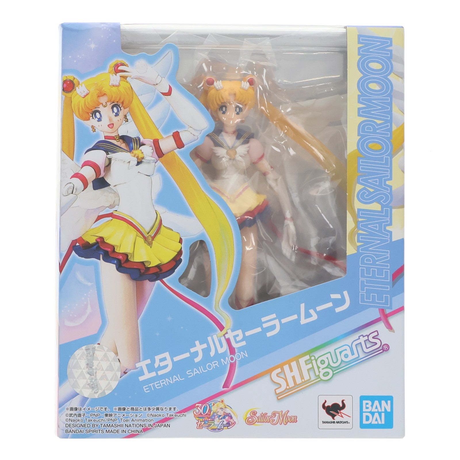 【中古即納】[FIG] S.H.Figuarts(フィギュアーツ) エターナルセーラームーン 美少女戦士セーラームーン 完成品 可動フィギュア バンダイスピリッツ(20220625)