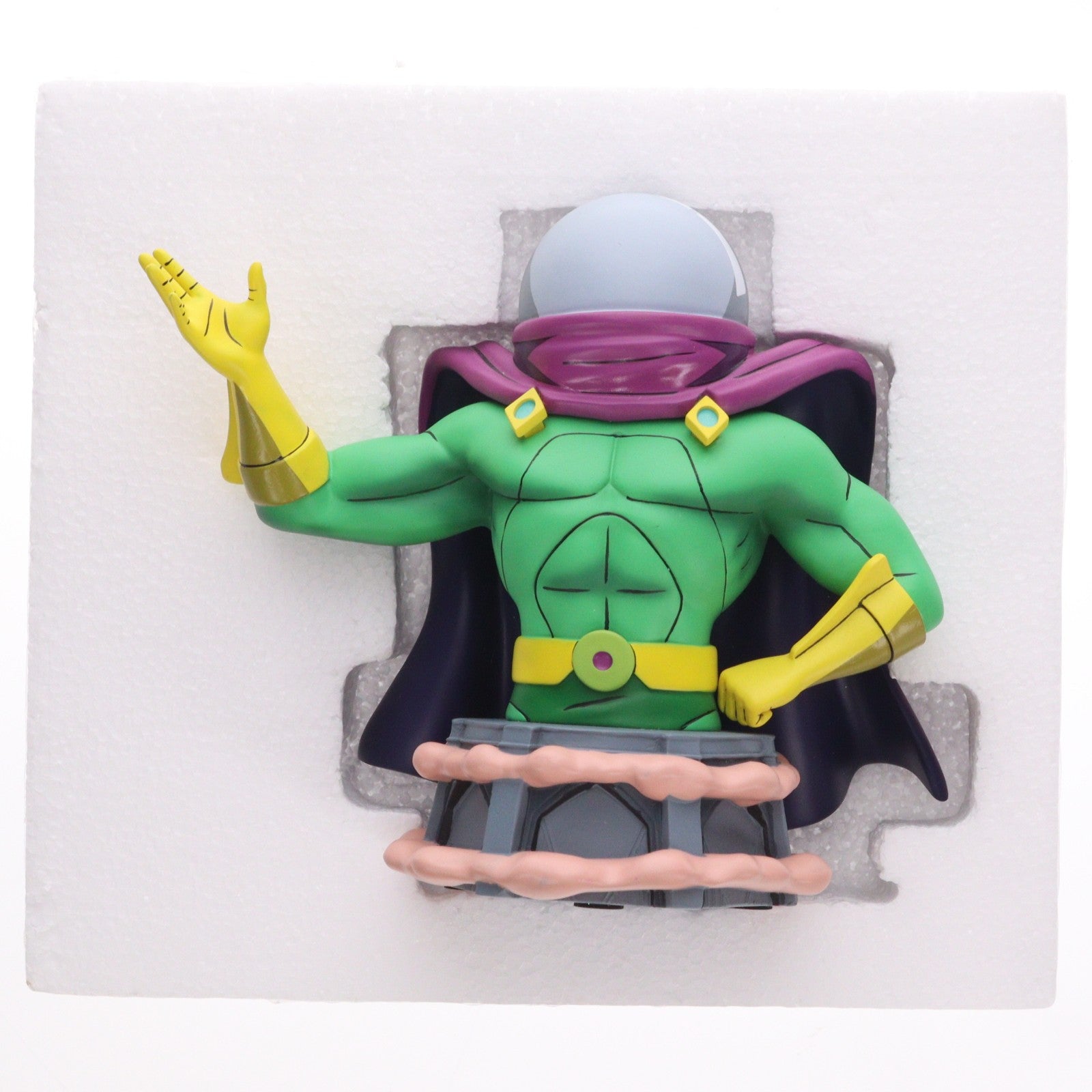 【中古即納】[FIG] ミステリオ バスト スパイダーマン アニメイテッド 完成品 フィギュア ダイアモンドセレクト(20211031)